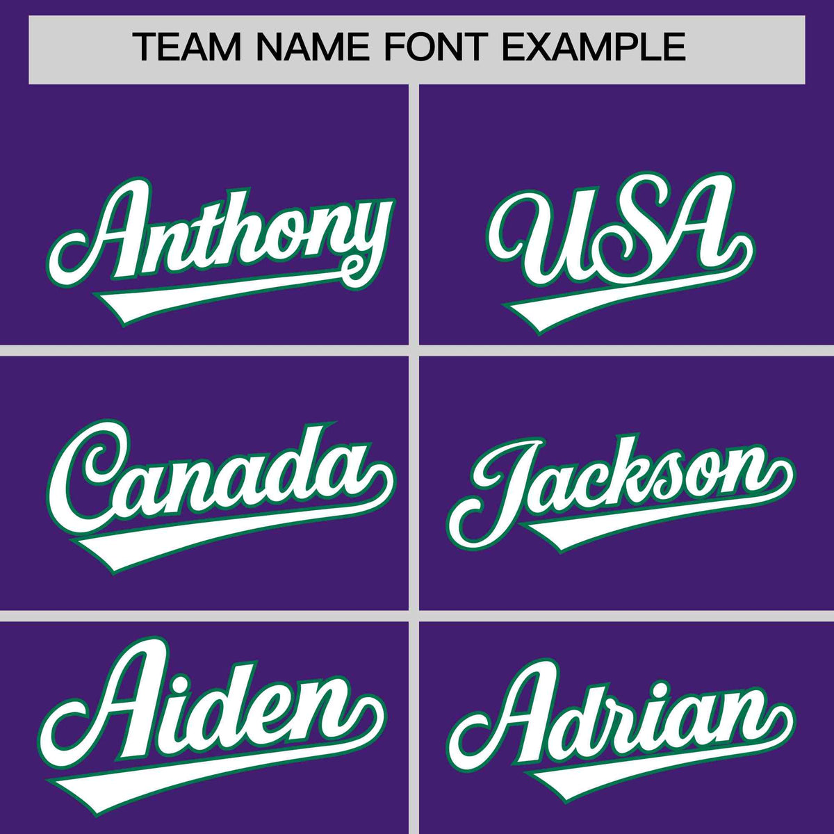 Custom Purple Kelly Green Star Pattern Thick Stripes Baseball Jersey| KXKSHOP