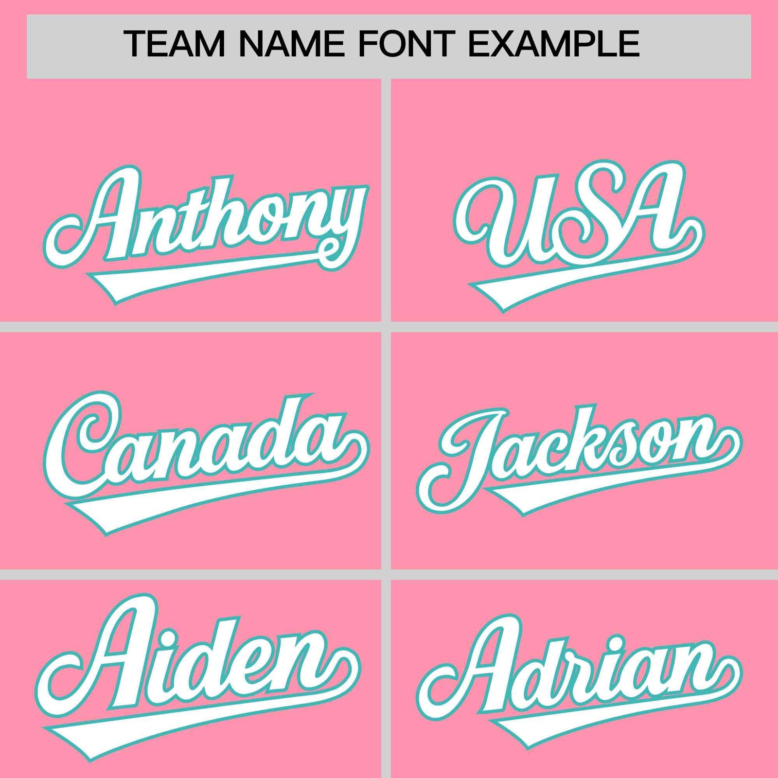 Custom Light Pink Teal Star Pattern Thick Stripes Baseball Jersey| KXKSHOP