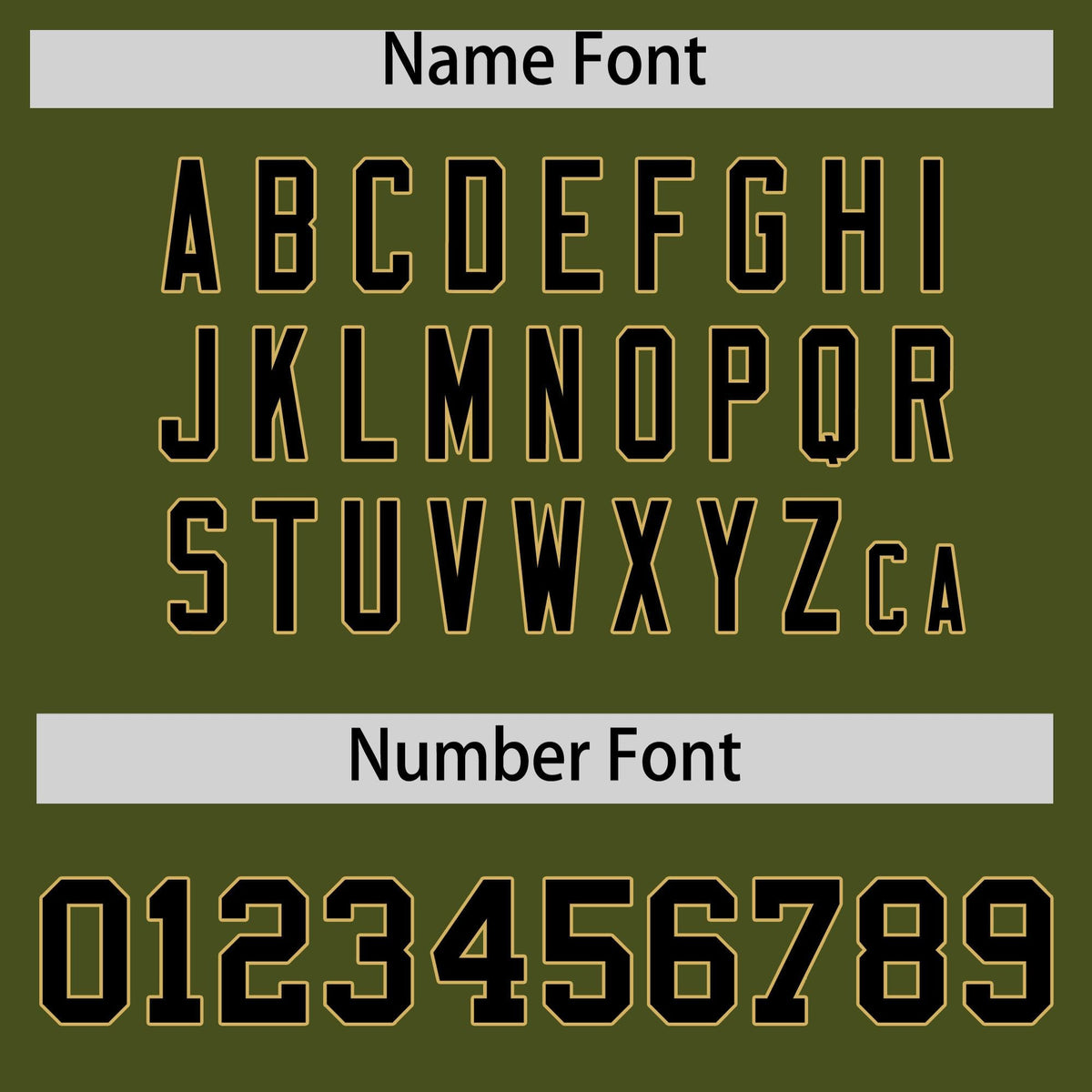 Custom Olive Old Gold Star Pattern Thick Stripes Baseball Jersey| KXKSHOP