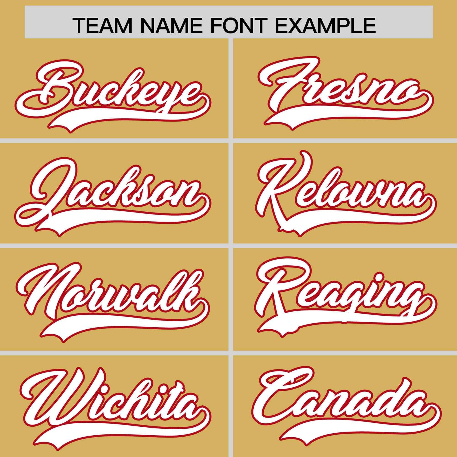 Custom Old Gold Red Star Pattern Thick Stripes Baseball Jersey