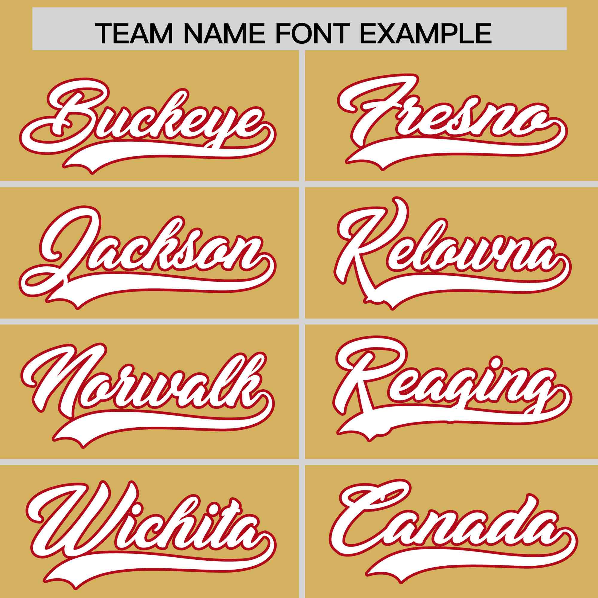 Custom Old Gold Red Star Pattern Thick Stripes Baseball Jersey