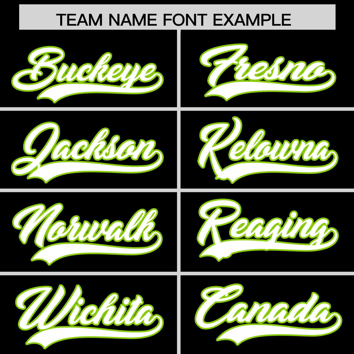 Custom Black Neon Green Star Pattern Thick Stripes Baseball Jersey
