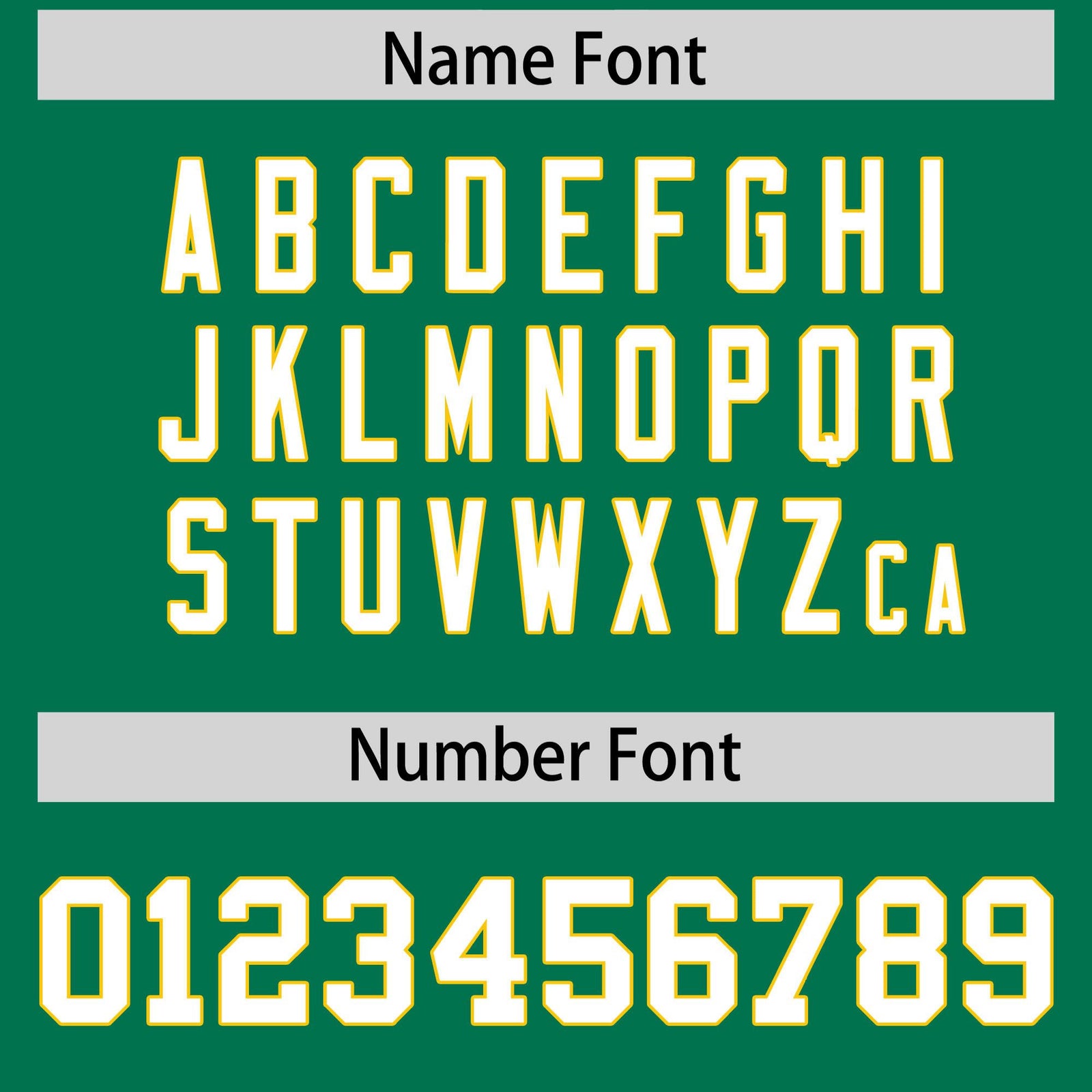 Custom Kelly Green Gold Star Pattern Thick Stripes Baseball Jersey