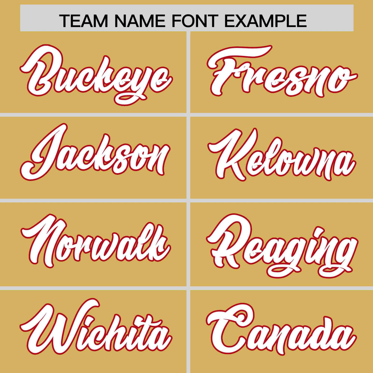 Custom Old Gold Red Star Pattern Thick Stripes Baseball Jersey