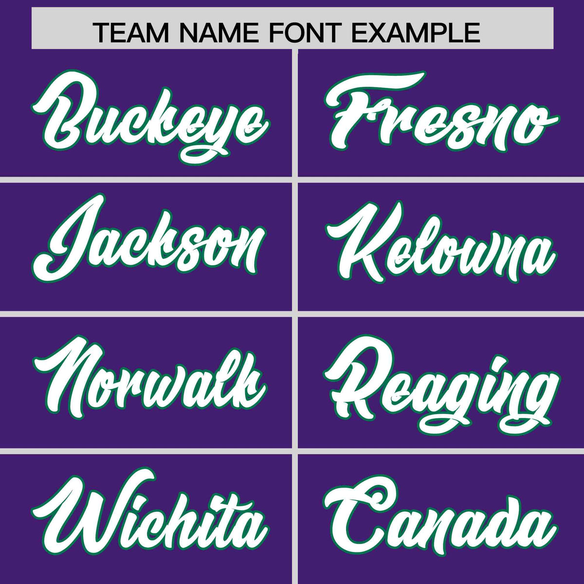 Custom Purple Kelly Green Star Pattern Thick Stripes Baseball Jersey