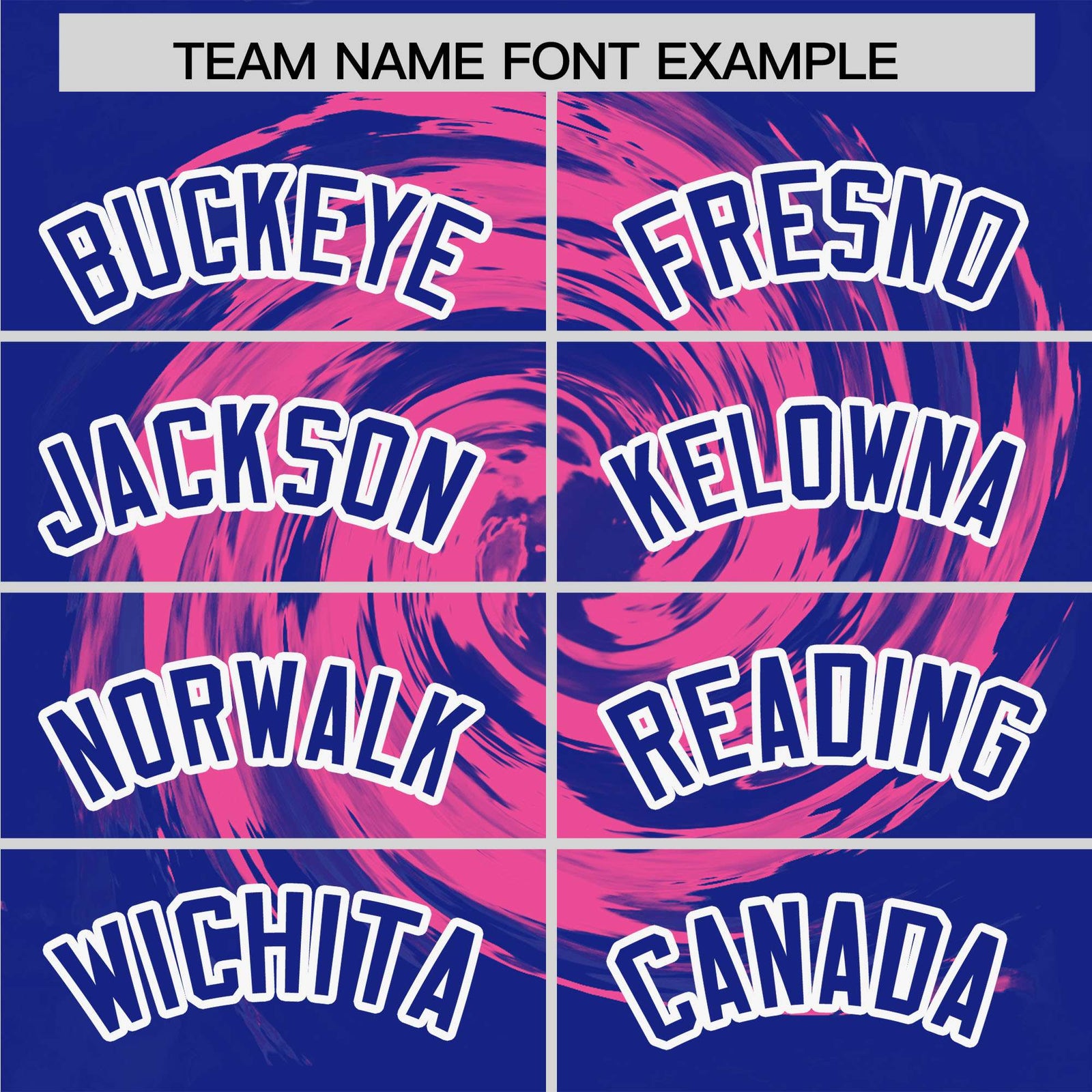 Custom Pink Royal Swirl Graffiti Pattern Authentic Baseball Jersey