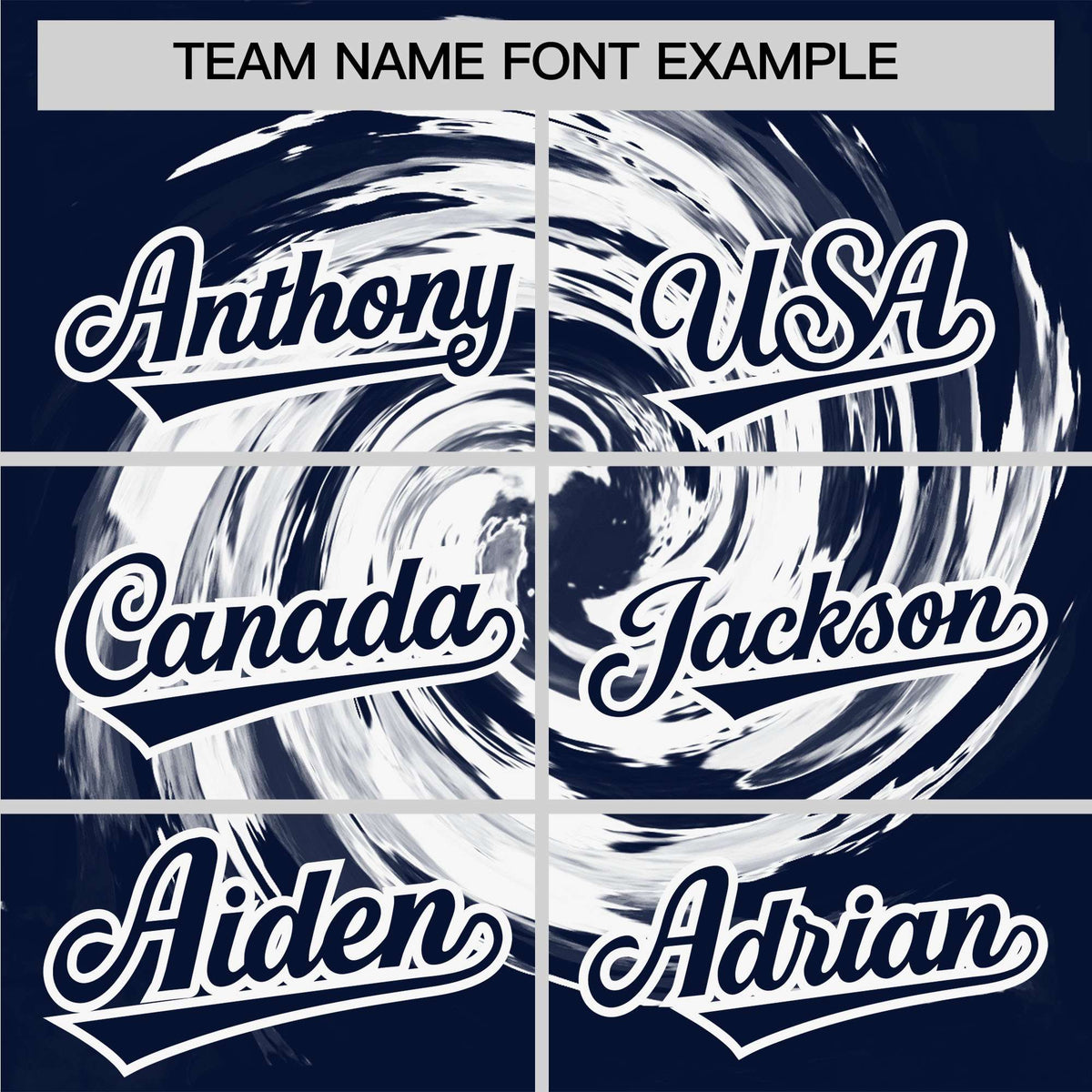 Custom White Navy Swirl Graffiti Pattern Authentic Baseball Jersey