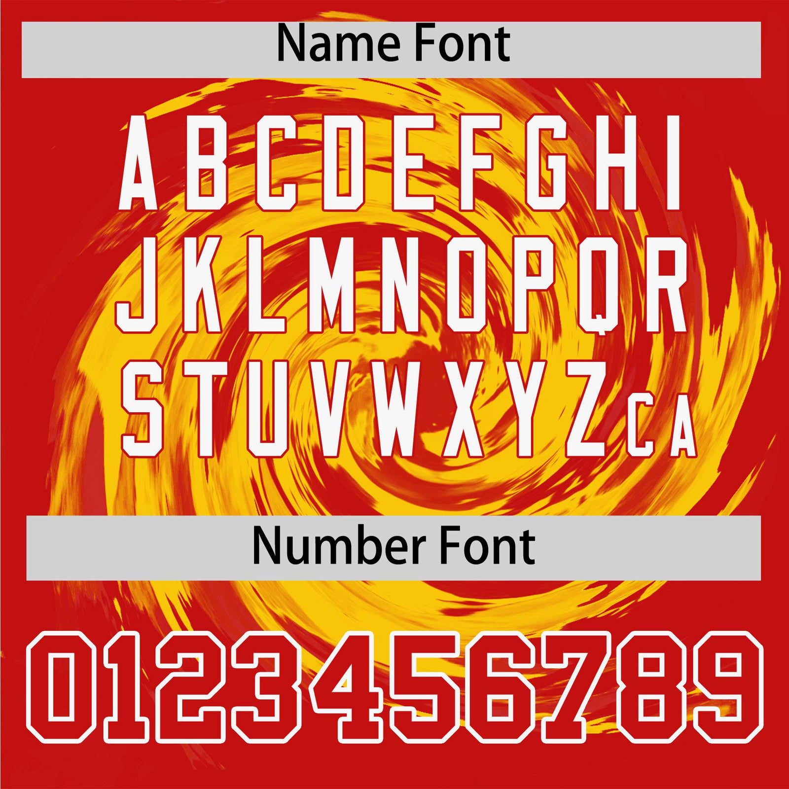 Custom Gold Red Swirl Graffiti Pattern Authentic Baseball Jersey