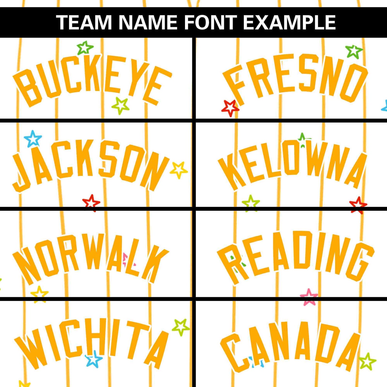 Custom White Yellow Stripe Fashion Personalized Star Pattern Authentic Baseball Jersey