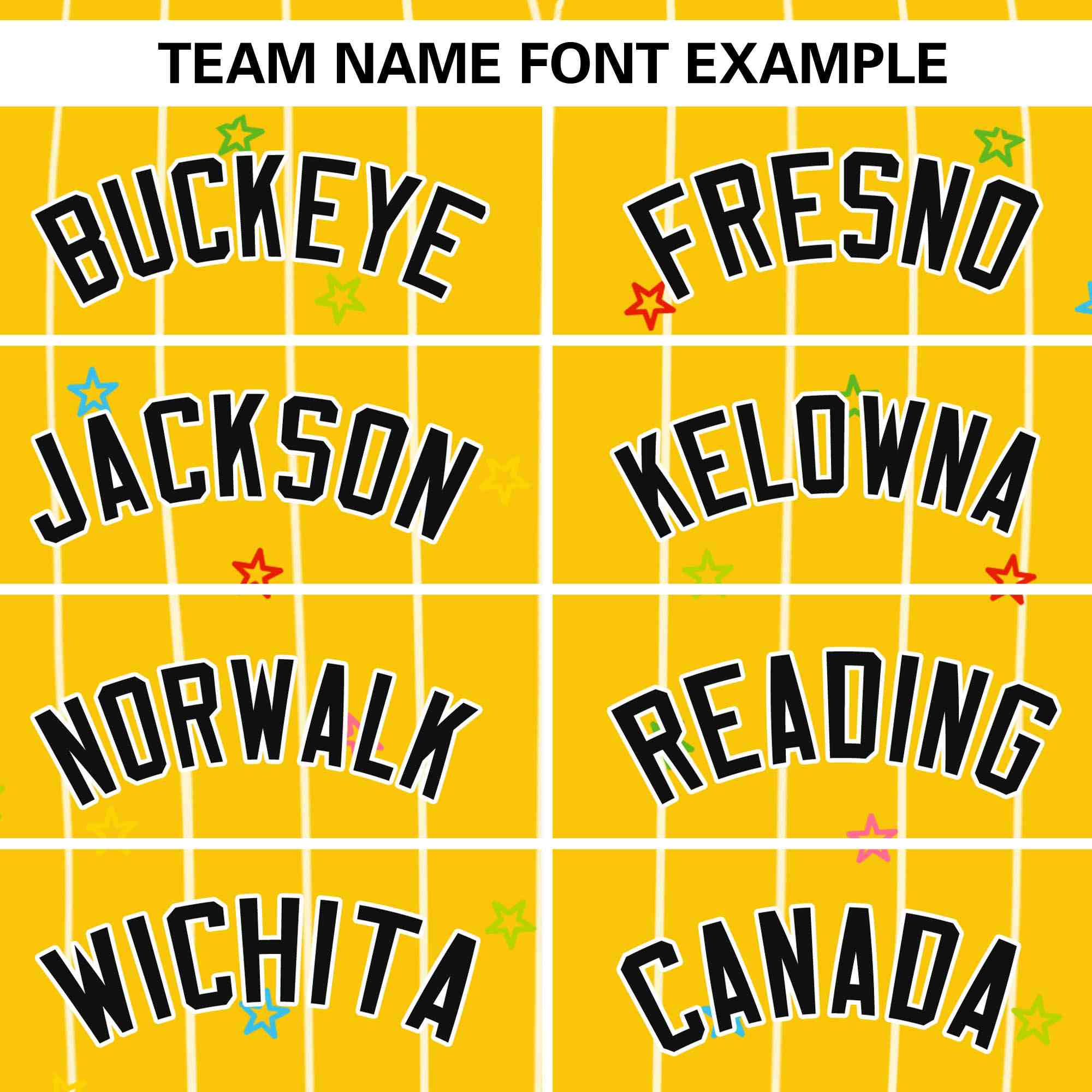 Custom Gold White Stripe Fashion Personalized Star Pattern Authentic Baseball Jersey