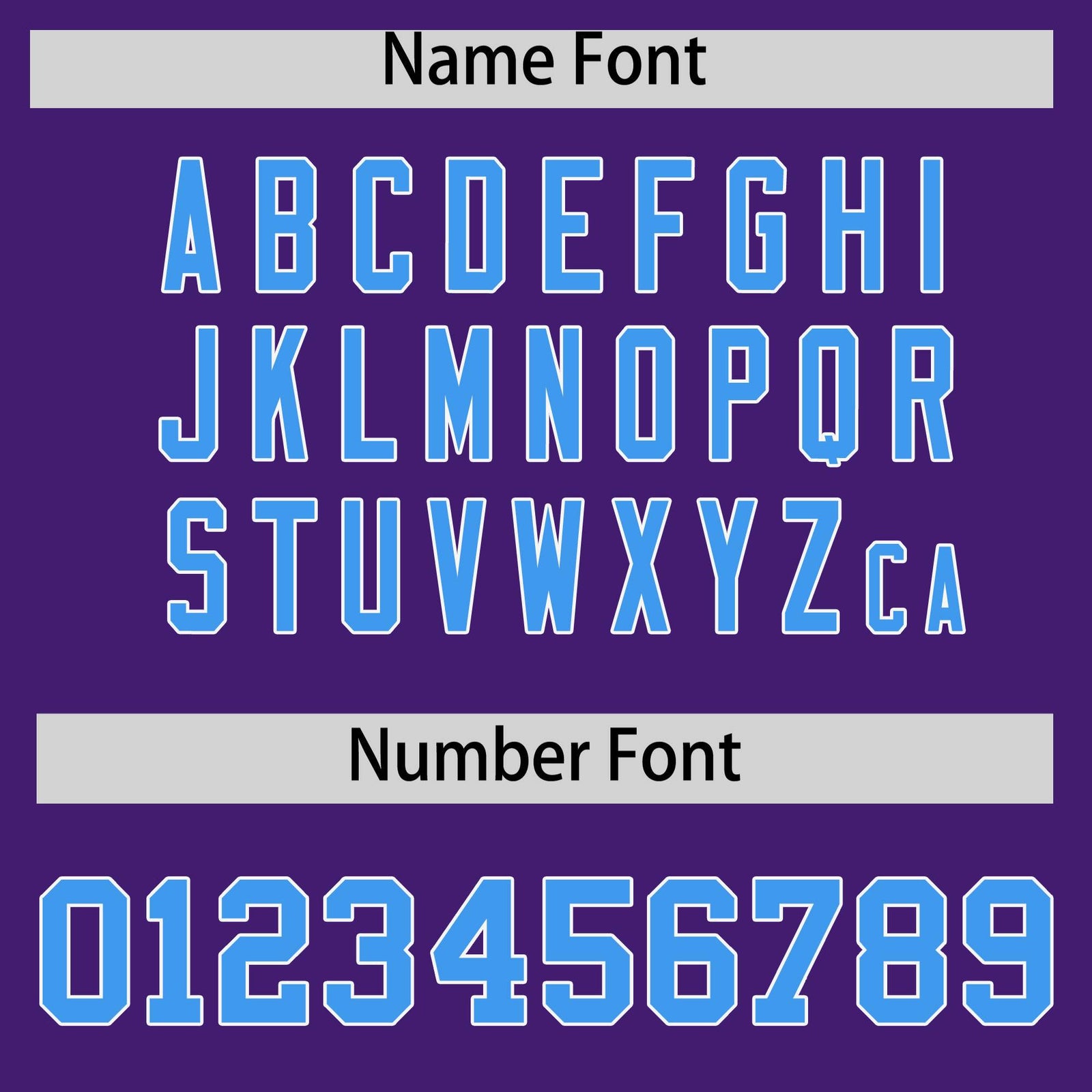 Custom Purple Powder Blue Star Ribbing Authentic Baseball Jersey