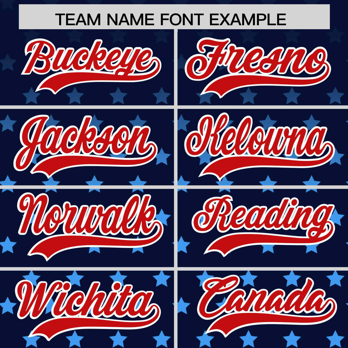 Custom Navy Red-White Raglan Sleeve Personalized Star Print Authentic Baseball Jersey