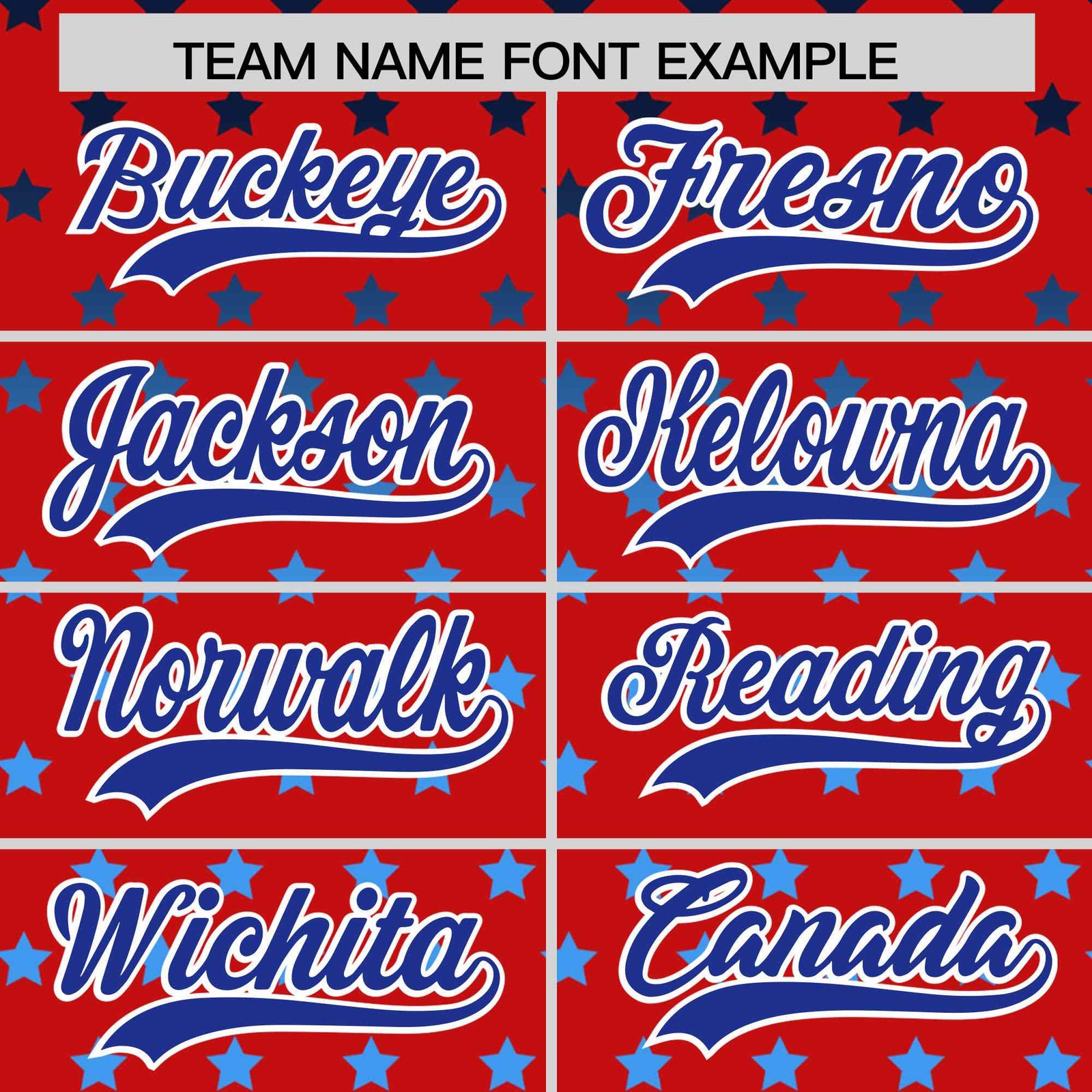 Custom Red Royal-White Raglan Sleeve Personalized Star Print Authentic Baseball Jersey