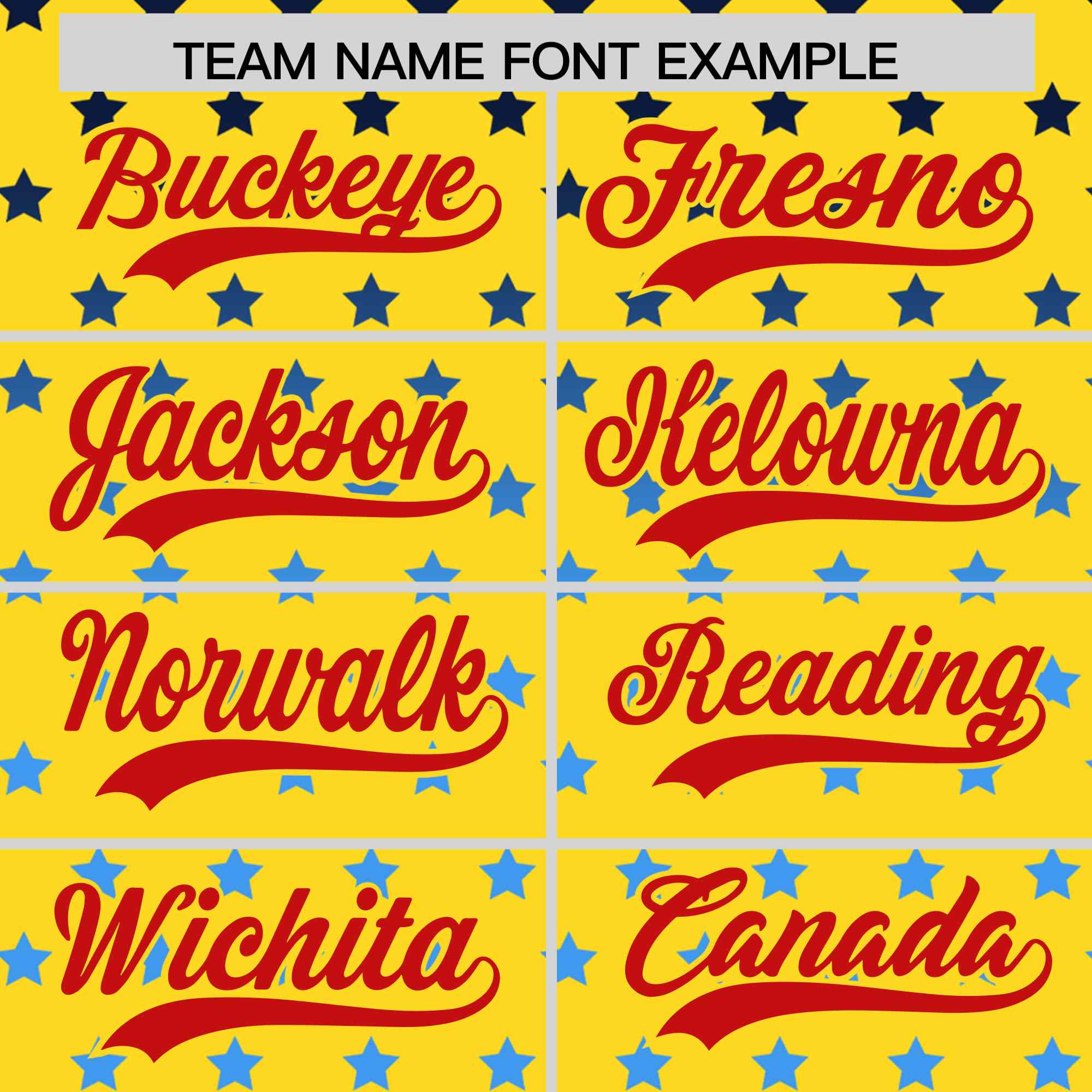 Custom Gold Red-White Raglan Sleeve Personalized Star Print Authentic Baseball Jersey