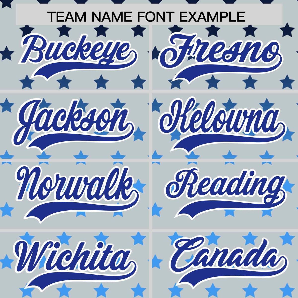 Custom Silver Royal-White Raglan Sleeve Personalized Star Print Authentic Baseball Jersey