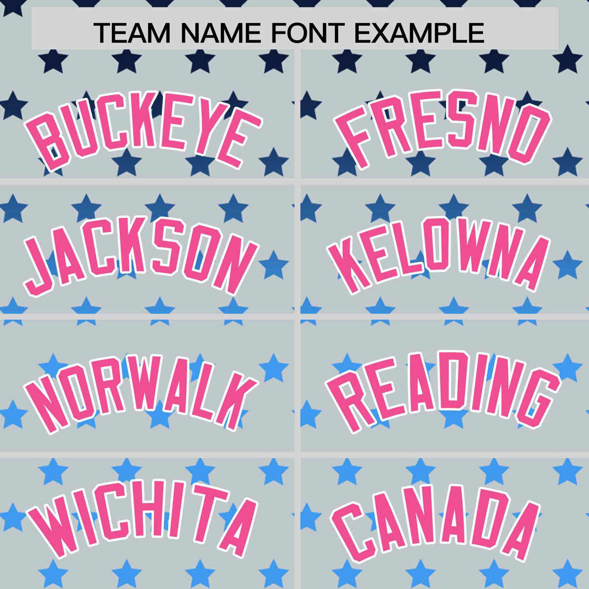 Custom Silver Pink-White Raglan Sleeve Personalized Star Print Authentic Baseball Jersey