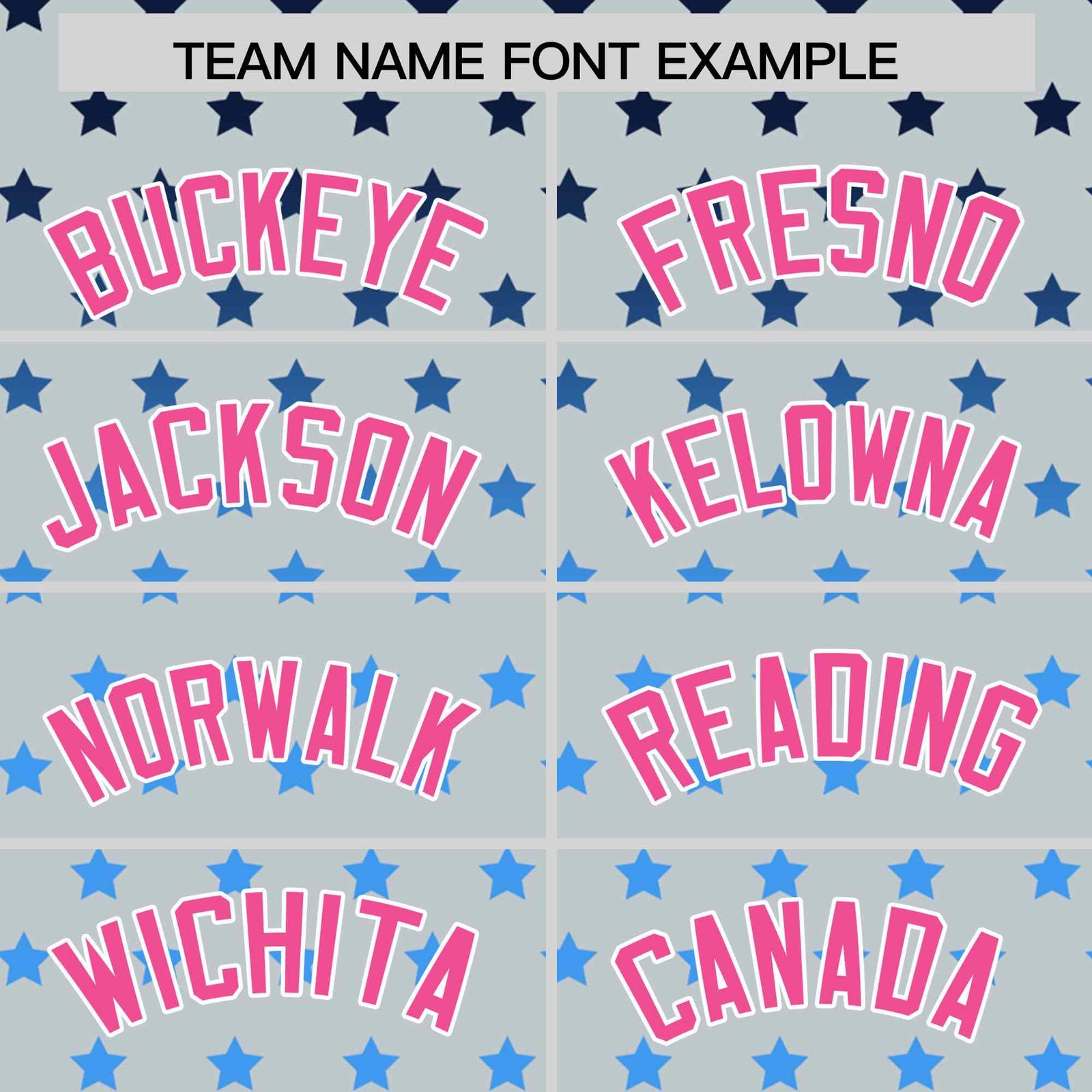 Custom Silver Pink-White Raglan Sleeve Personalized Star Print Authentic Baseball Jersey