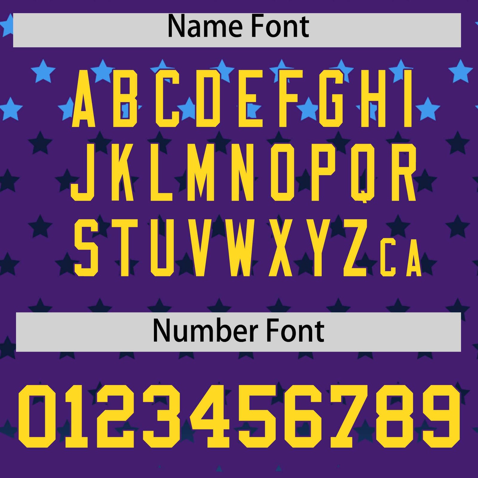 Custom Purple Gold-White Raglan Sleeve Personalized Star Print Authentic Baseball Jersey