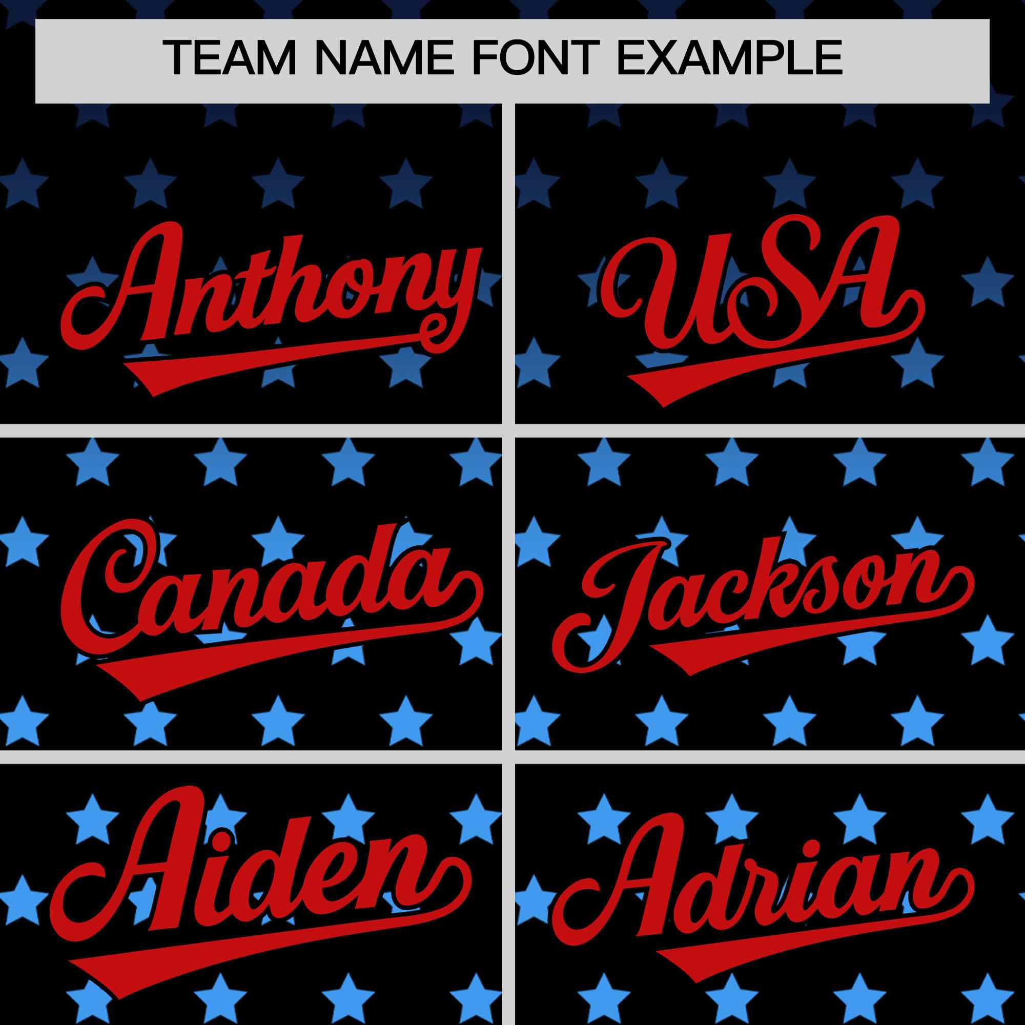 Custom Black Red-White Raglan Sleeve Personalized Star Print Authentic Baseball Jersey