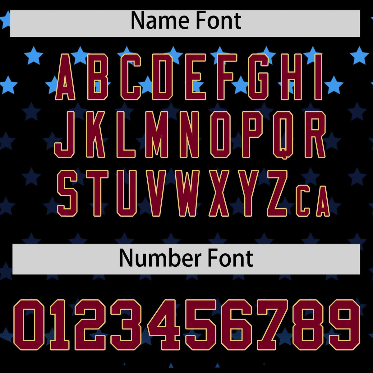 Custom Black Crimson-Khaki Raglan Sleeve Personalized Star Print Authentic Baseball Jersey