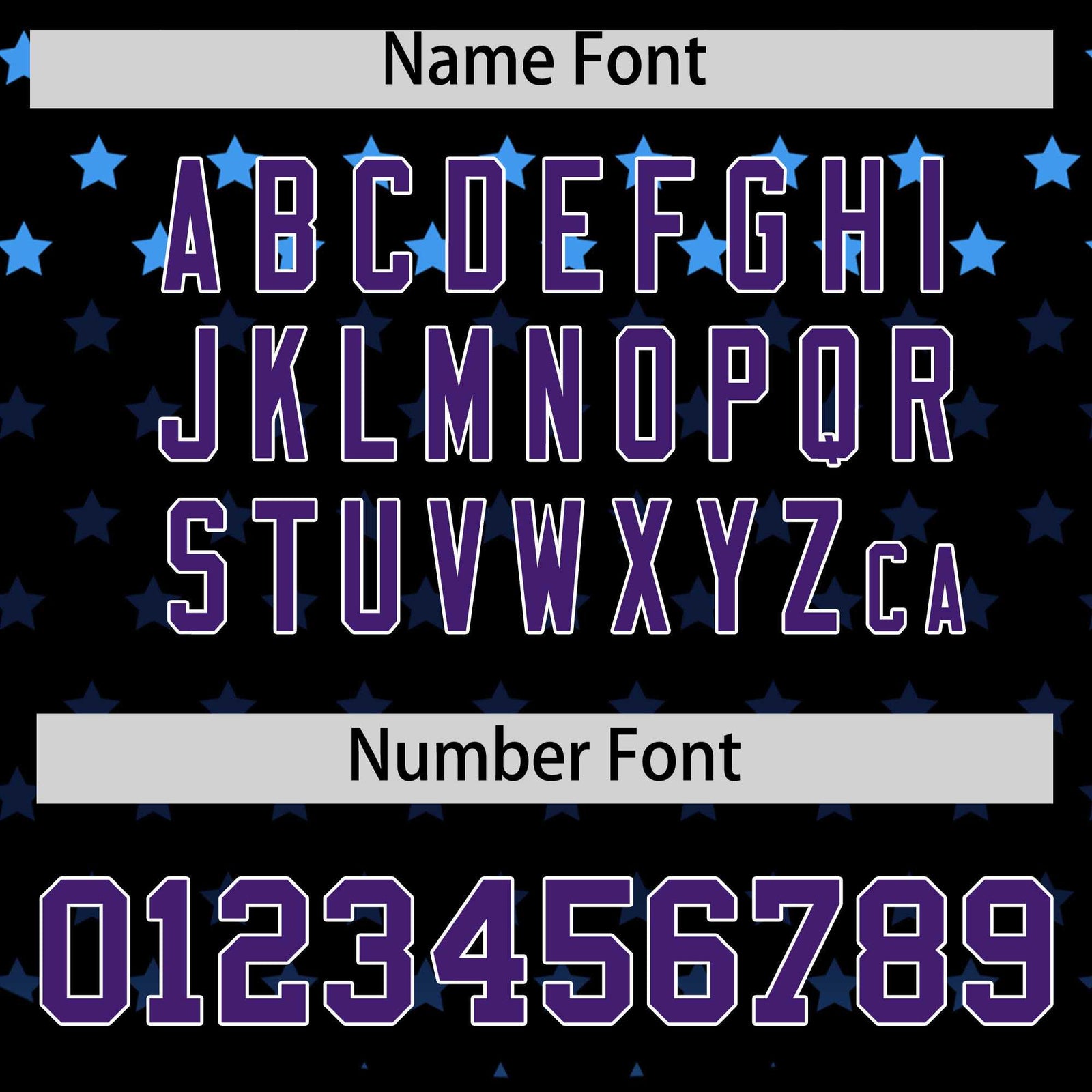 Custom Black Purple-White Raglan Sleeve Personalized Star Print Authentic Baseball Jersey