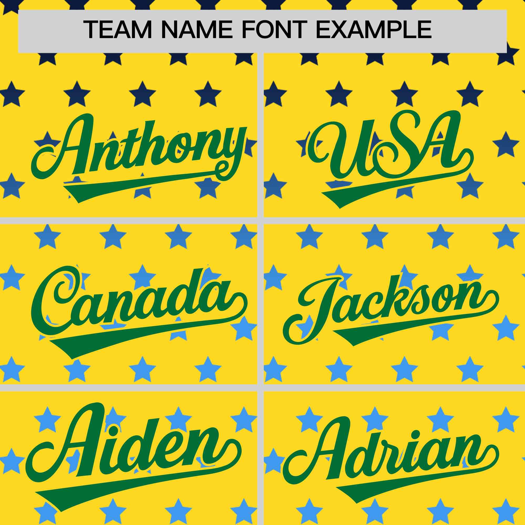 Custom Gold Kelly Green-White Raglan Sleeve Personalized Star Print Authentic Baseball Jersey