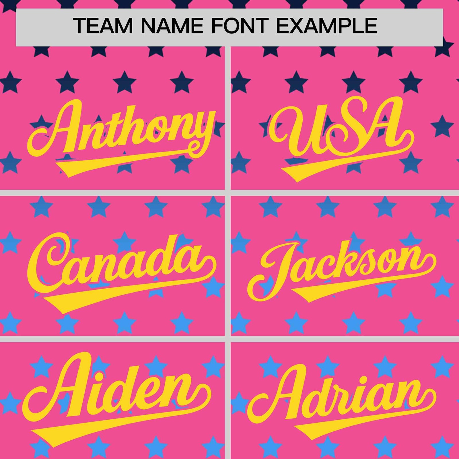 Custom Pink Gold-White Raglan Sleeve Personalized Star Print Authentic Baseball Jersey