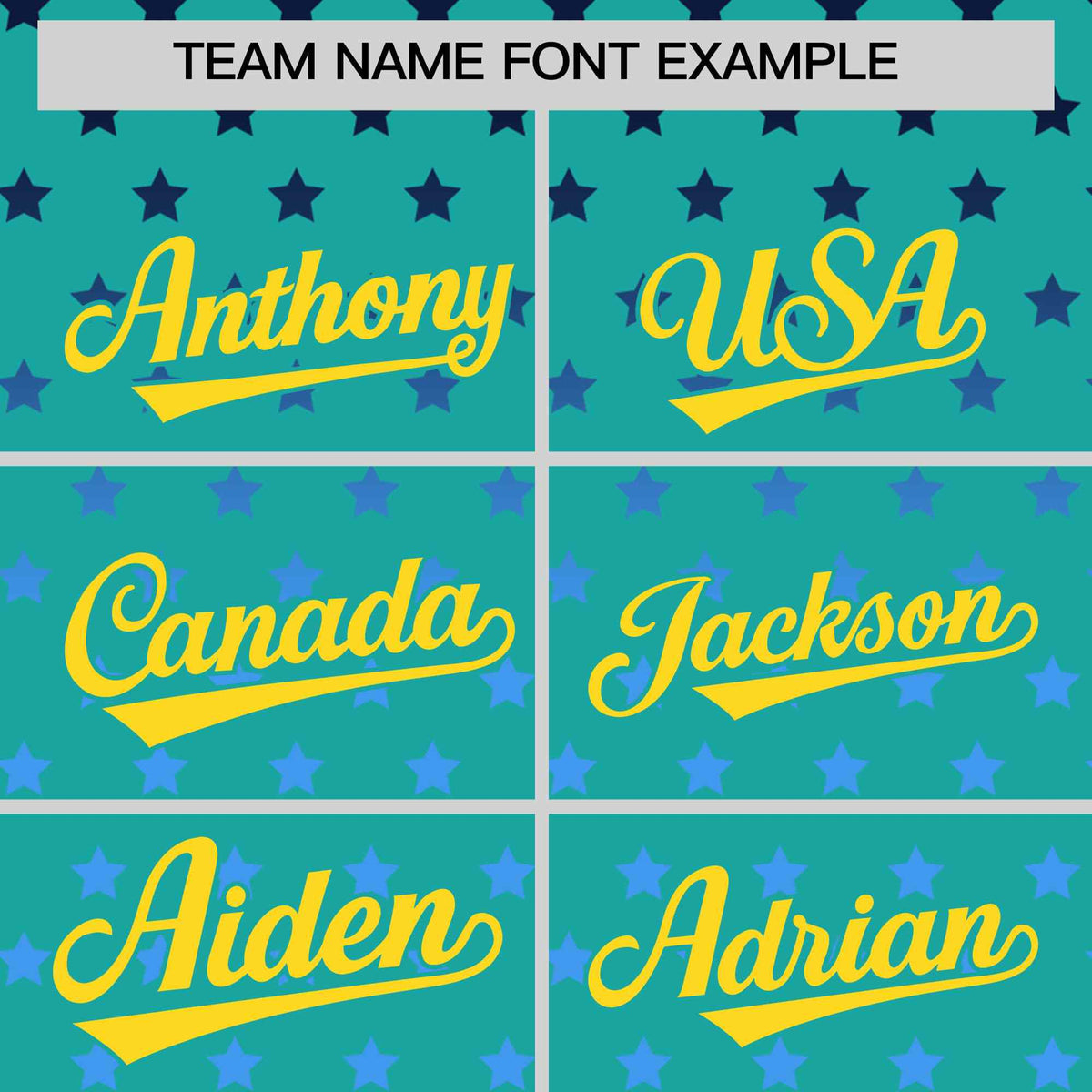 Custom Aqua Gold-White Raglan Sleeve Personalized Star Print Authentic Baseball Jersey