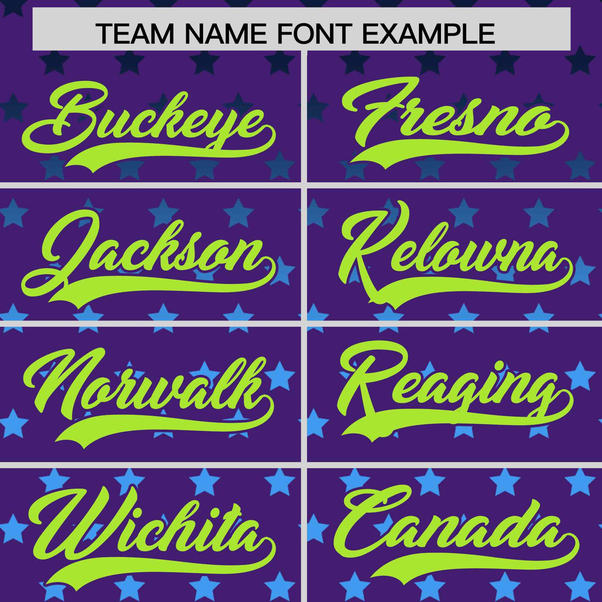 Custom Purple Neon Green-White Raglan Sleeve Personalized Star Print Authentic Baseball Jersey