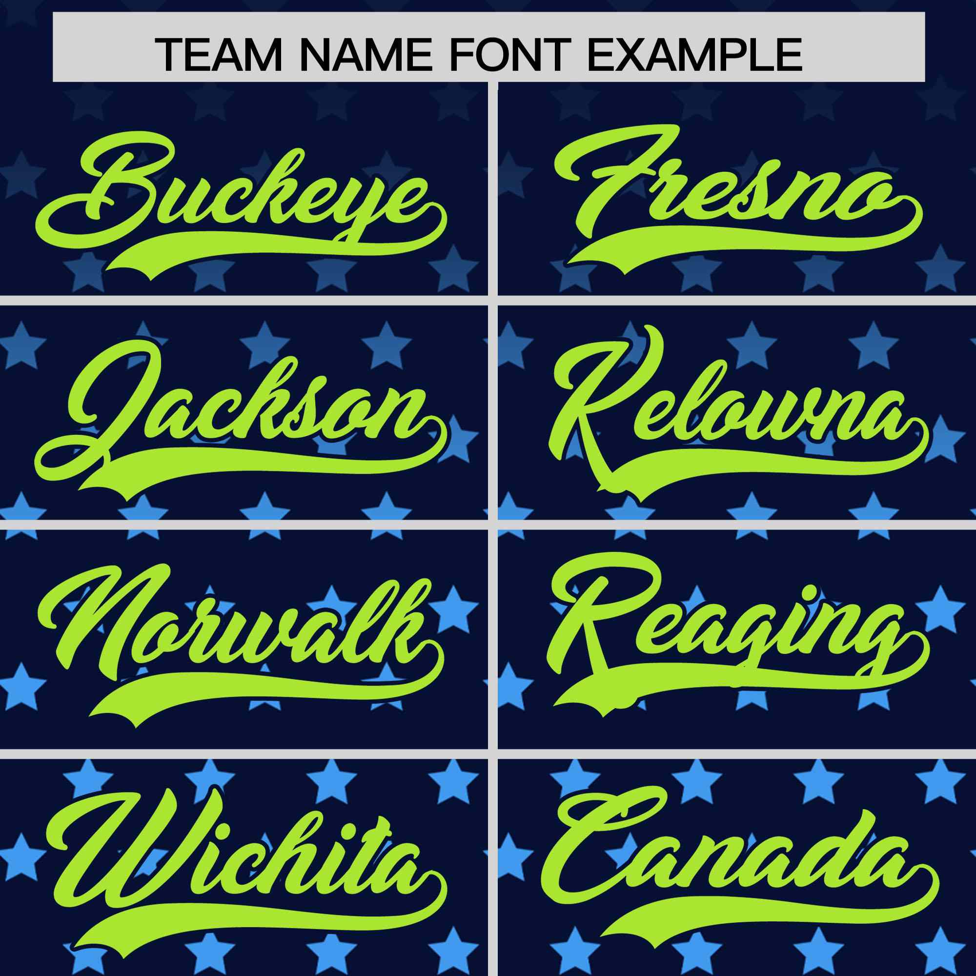 Custom Navy Neon Green-White Raglan Sleeve Personalized Star Print Authentic Baseball Jersey