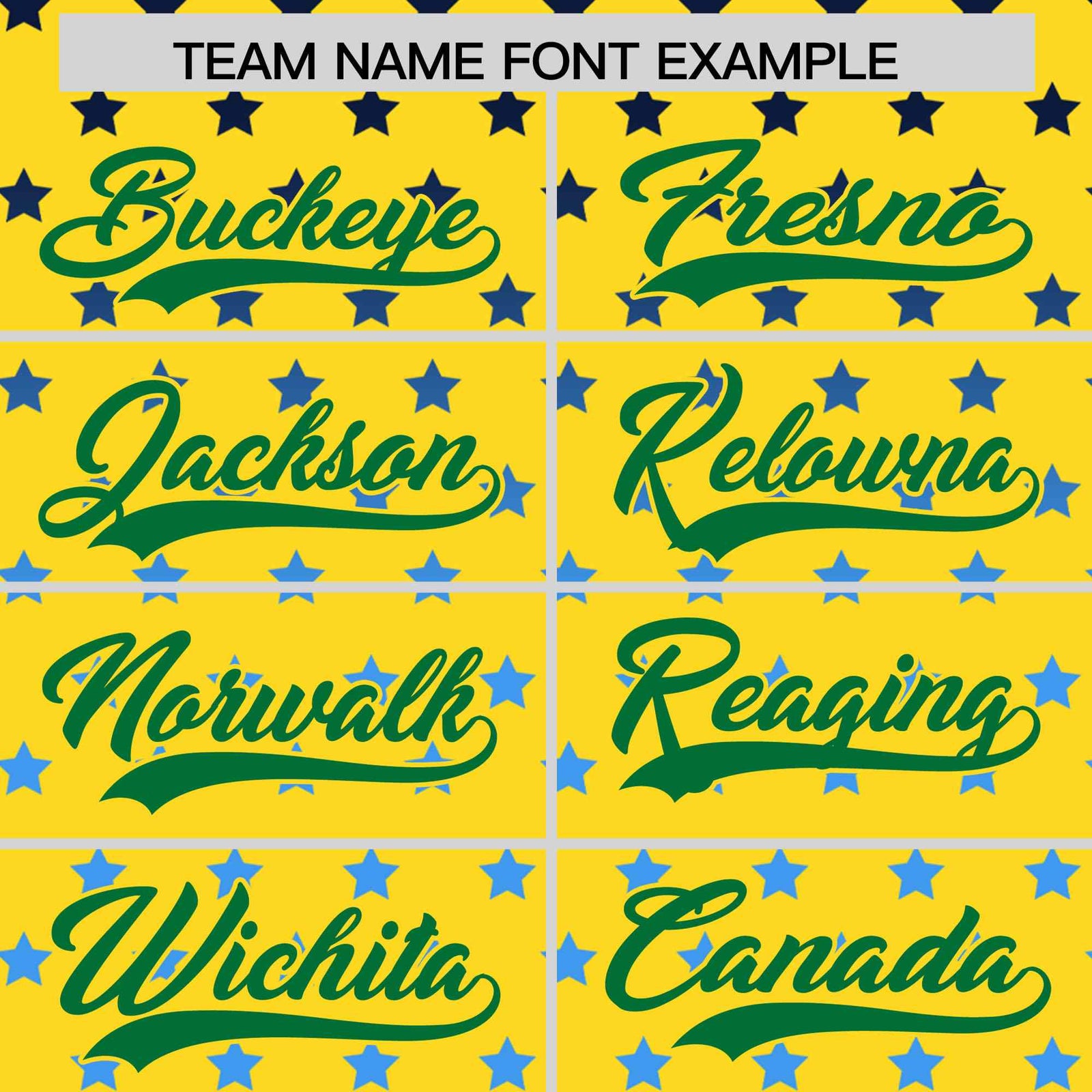 Custom Gold Kelly Green-White Raglan Sleeve Personalized Star Print Authentic Baseball Jersey