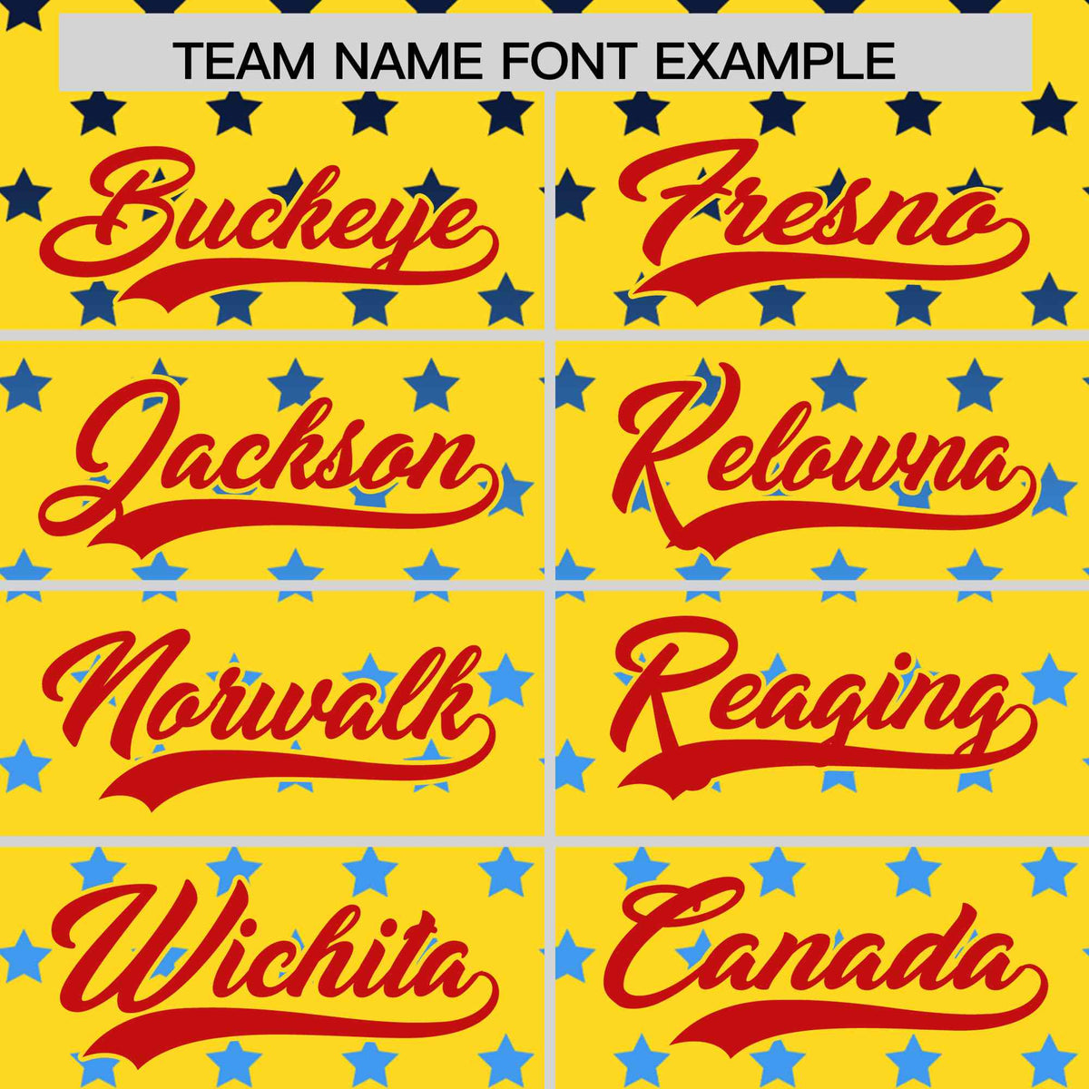 Custom Gold Red-White Raglan Sleeve Personalized Star Print Authentic Baseball Jersey