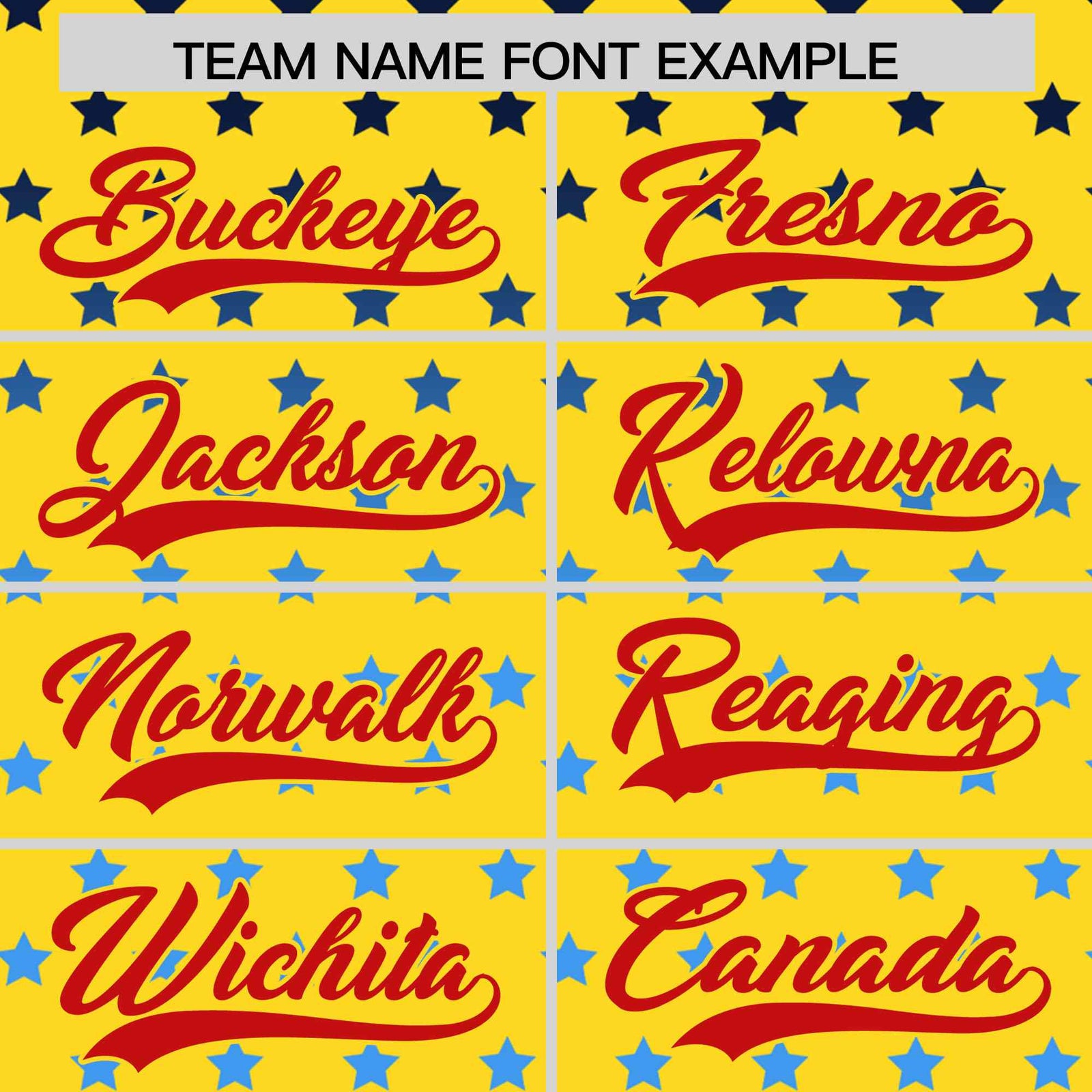 Custom Gold Red-White Raglan Sleeve Personalized Star Print Authentic Baseball Jersey