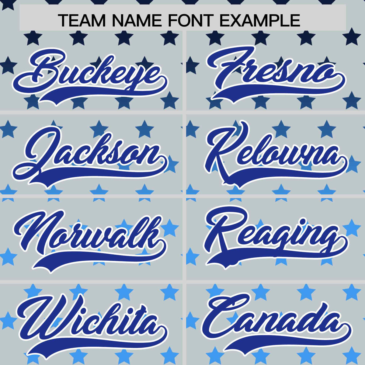 Custom Silver Royal-White Raglan Sleeve Personalized Star Print Authentic Baseball Jersey