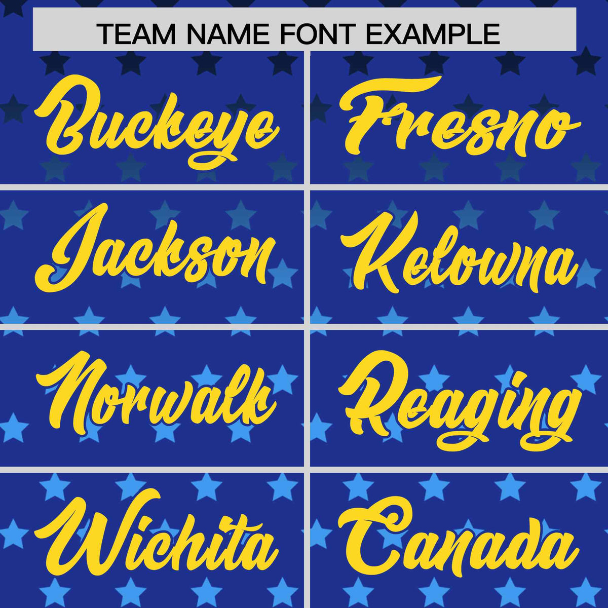 Custom Royal Gold-White Raglan Sleeve Personalized Star Print Authentic Baseball Jersey