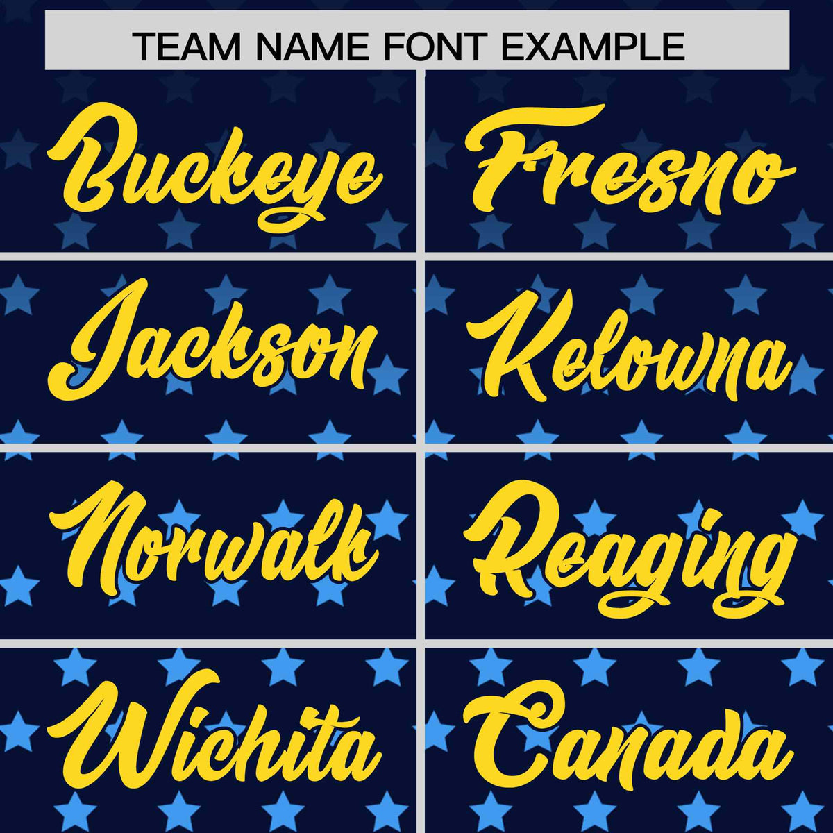 Custom Navy Gold-White Raglan Sleeve Personalized Star Print Authentic Baseball Jersey