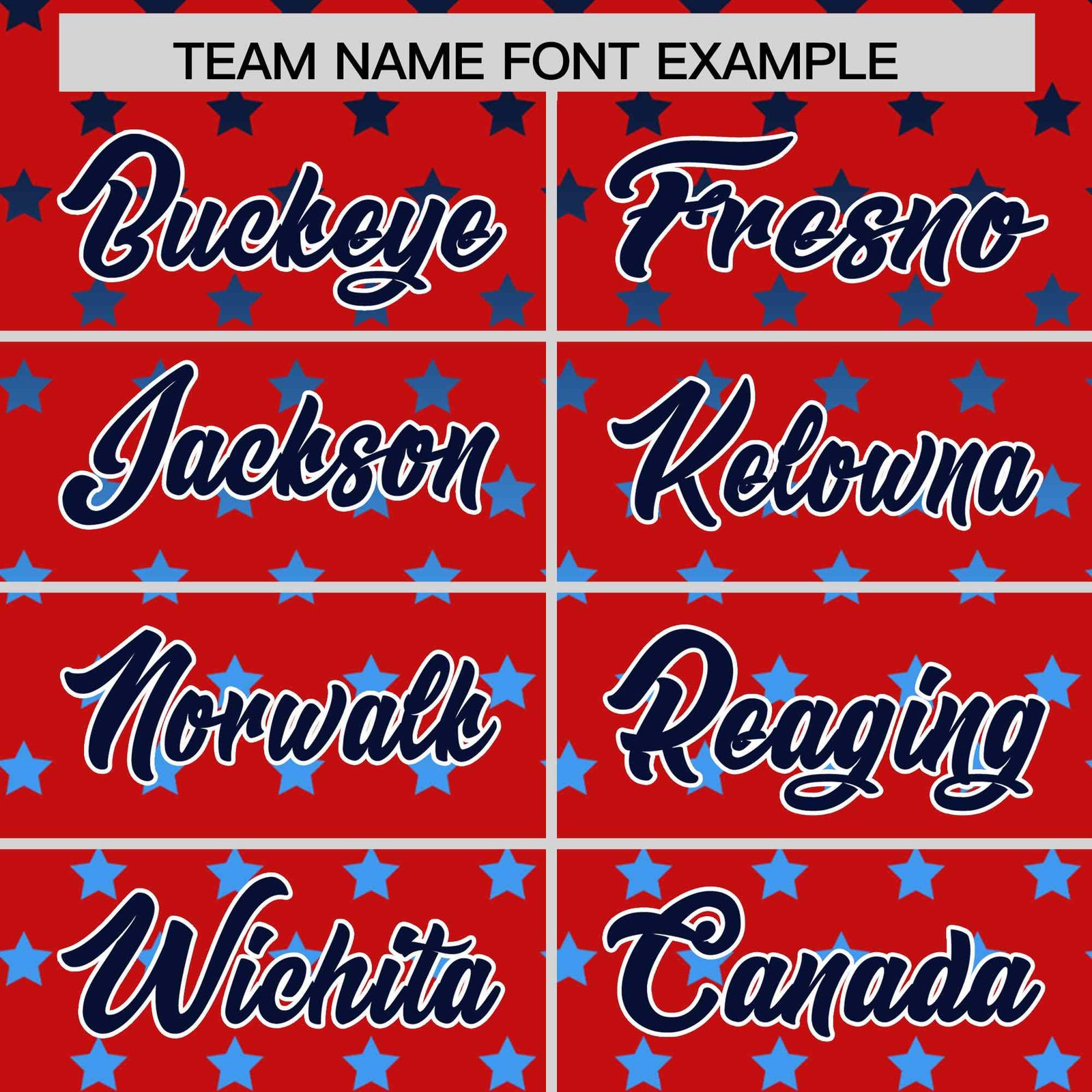 Custom Red Navy-White Raglan Sleeve Personalized Star Print Authentic Baseball Jersey