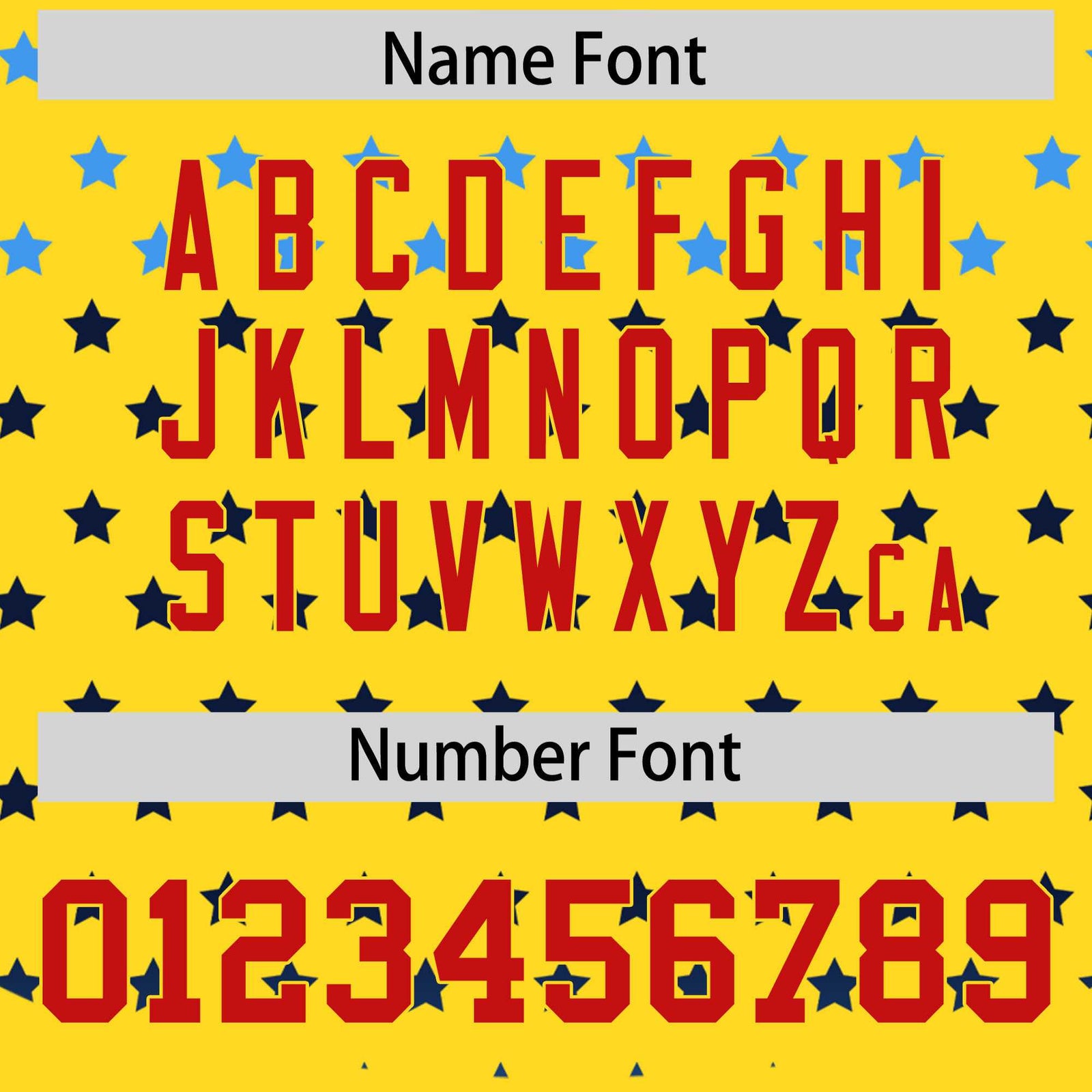 Custom Gold Red-White Raglan Sleeve Personalized Star Print Authentic Baseball Jersey