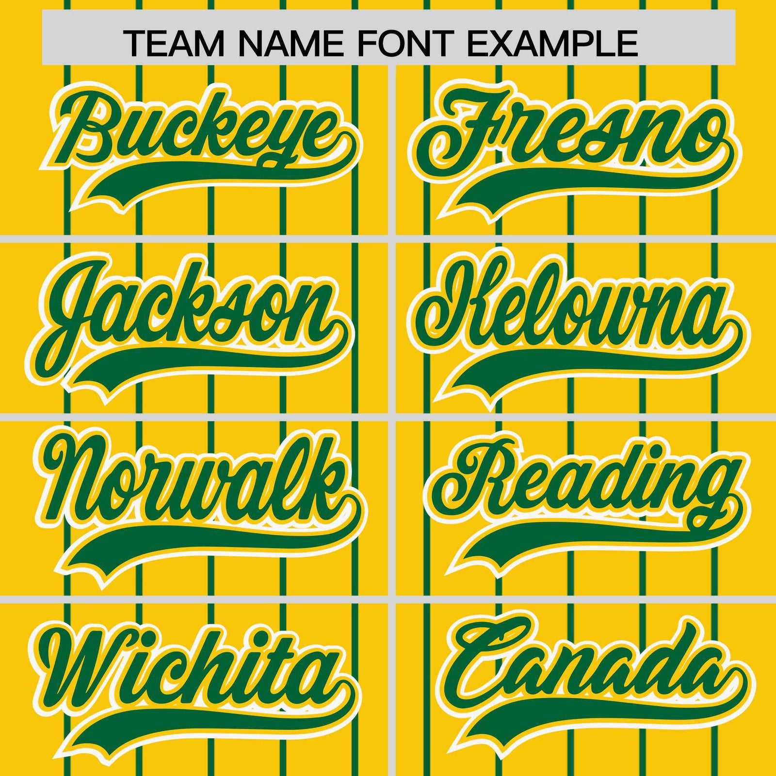 Custom Gold Kelly Green Stripe Fashion Sleeves Gradient Authentic Baseball Jersey