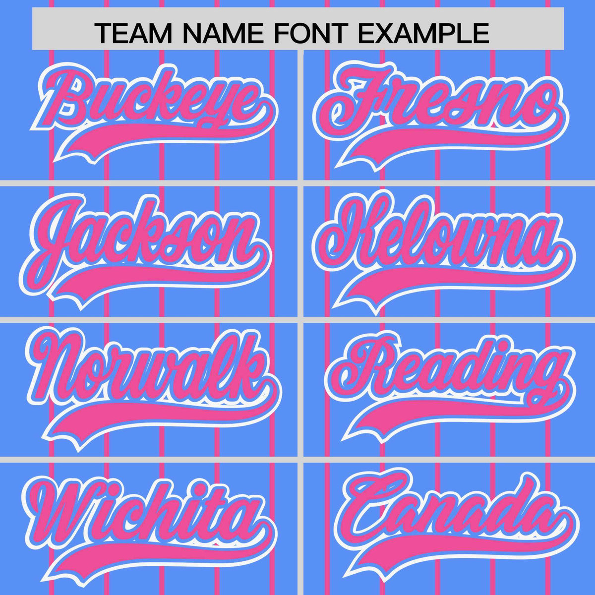 Custom Powder Blue Pink Stripe Fashion Sleeves Gradient Authentic Baseball Jersey