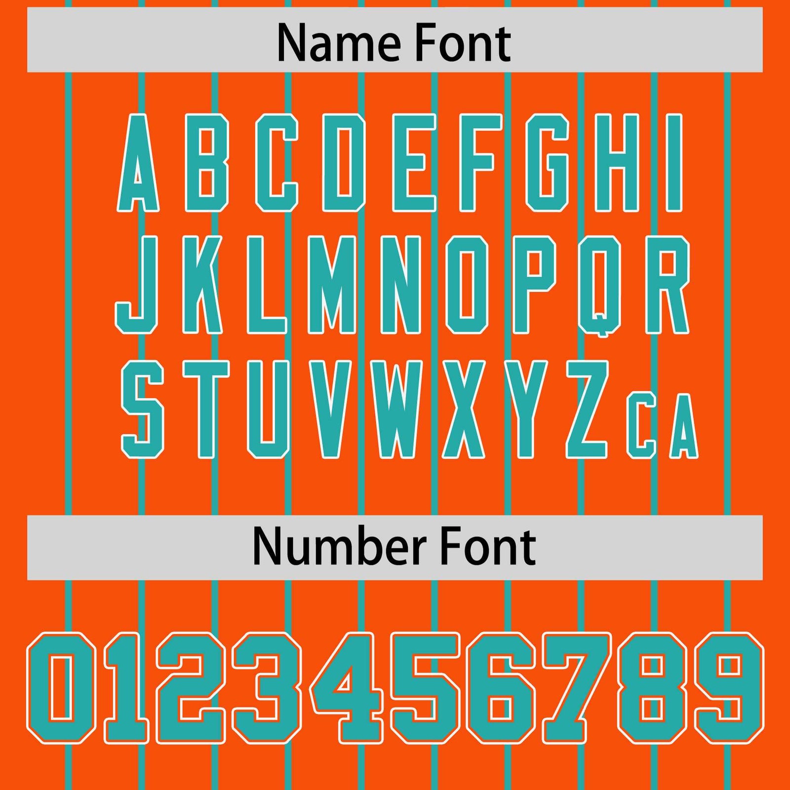 Custom Orange Aqua Stripe Fashion Sleeves Gradient Authentic Baseball Jersey