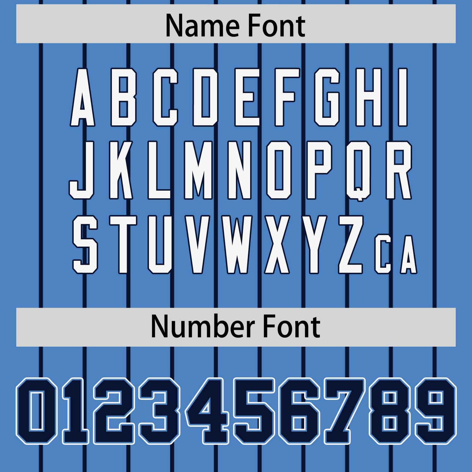 Custom Light Blue Navy Stripe Fashion Sleeves Gradient Authentic Baseball Jersey