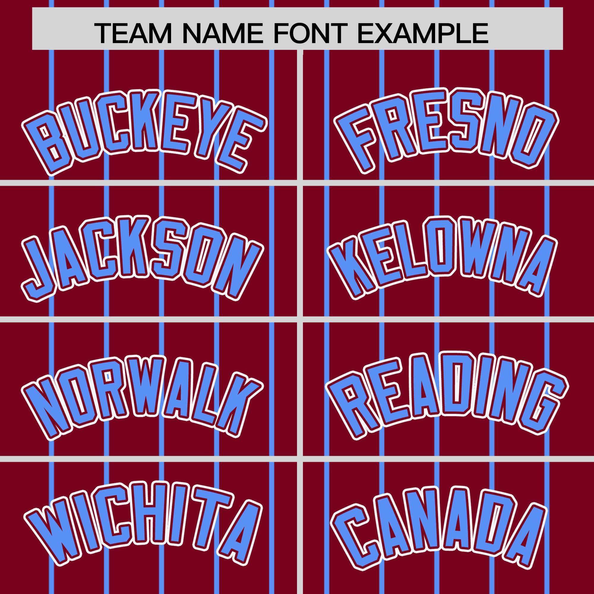 Custom Crimson Powder Blue Stripe Fashion Sleeves Gradient Authentic Baseball Jersey