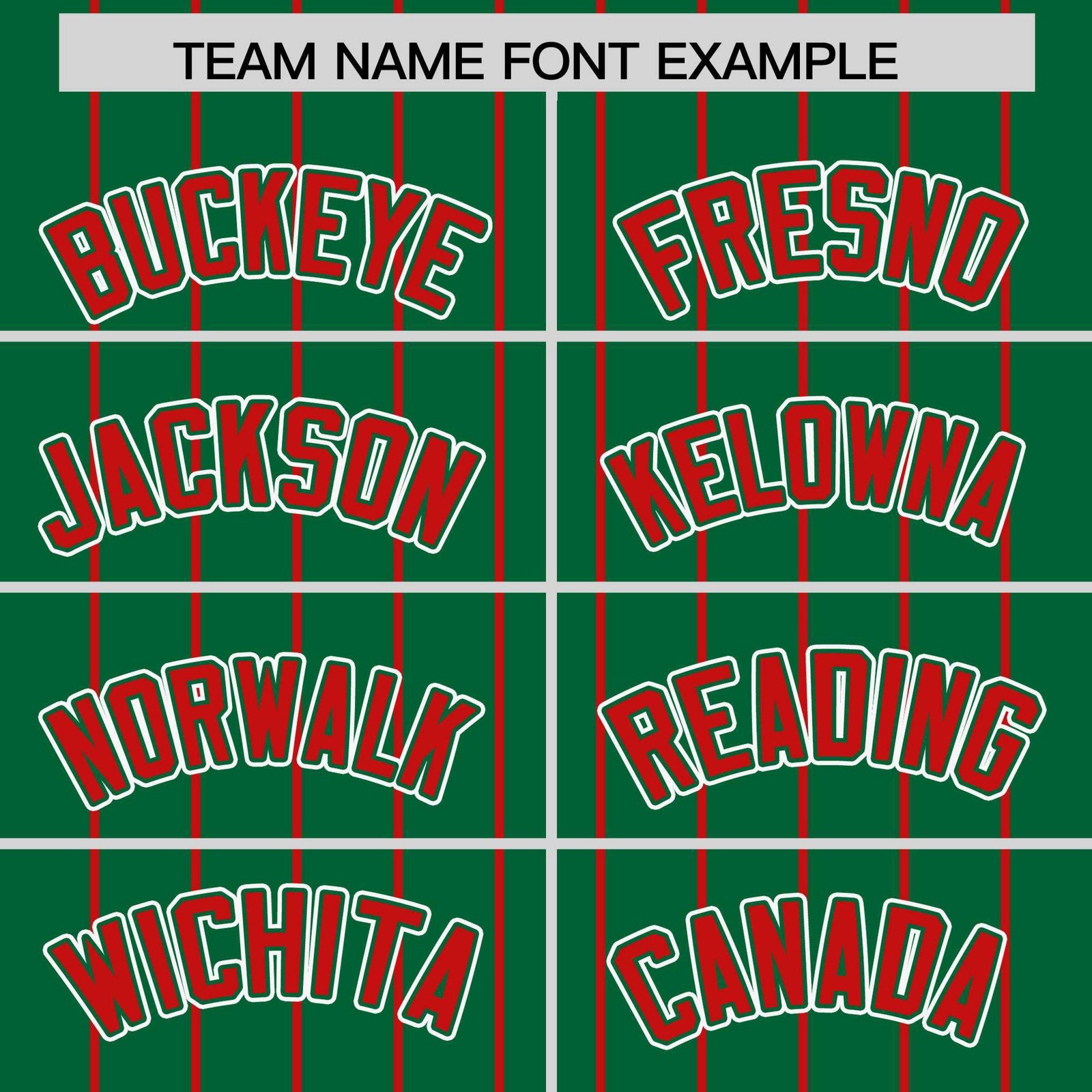 Custom Kelly Green Red Stripe Fashion Sleeves Gradient Authentic Baseball Jersey