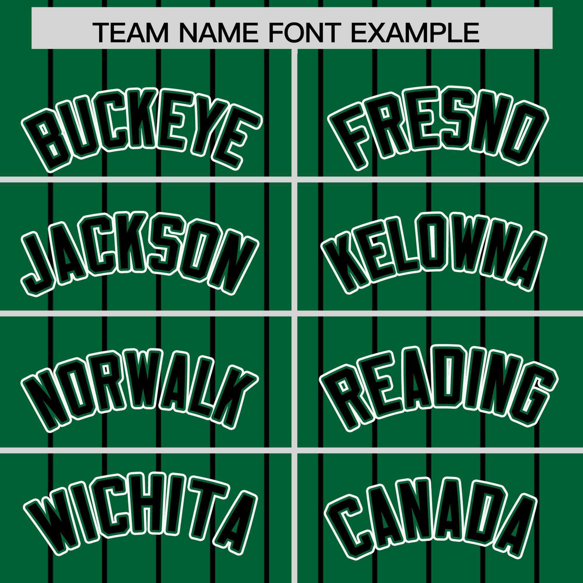 Custom Kelly Green Black Stripe Fashion Sleeves Gradient Authentic Baseball Jersey