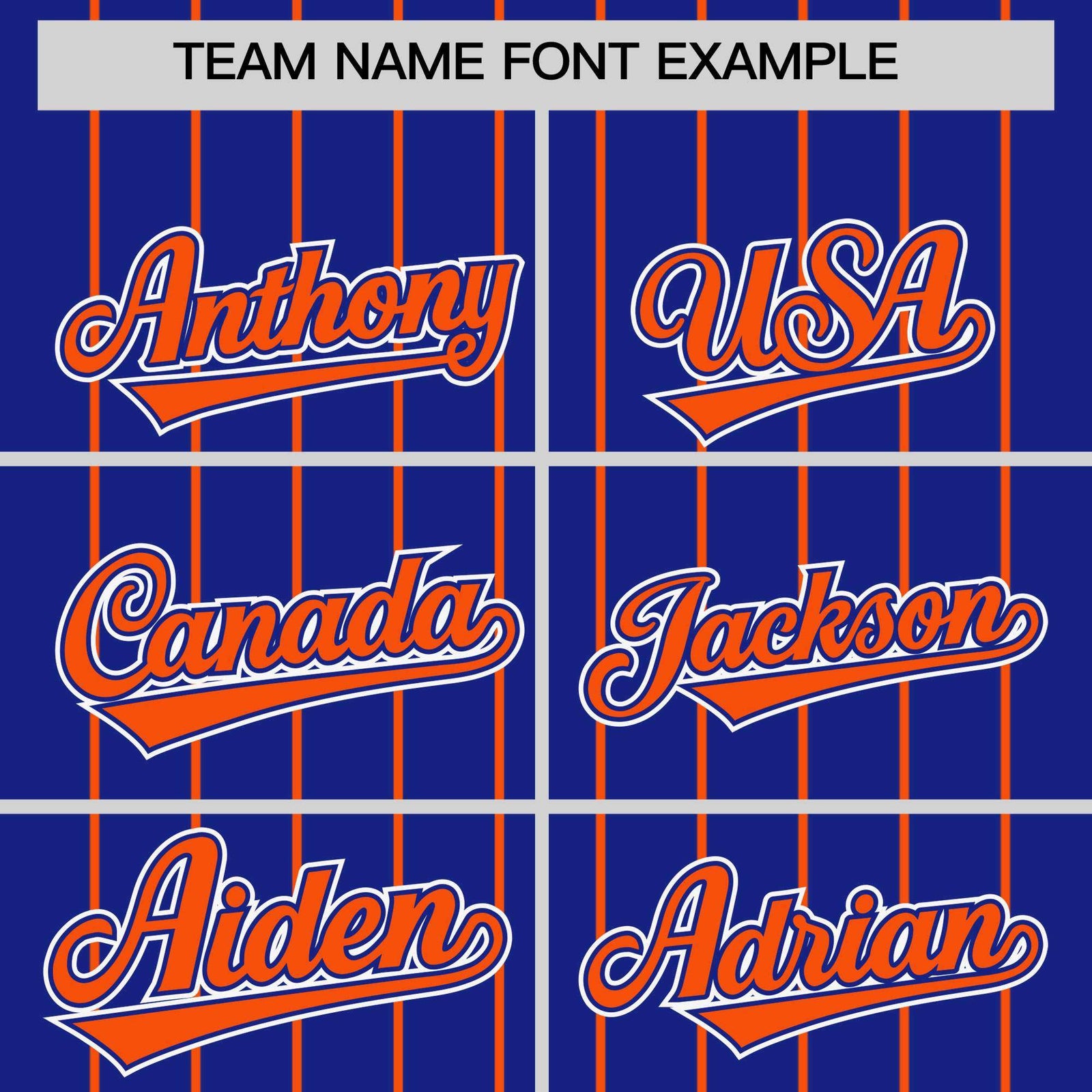 Custom Royal Orange Stripe Fashion Sleeves Gradient Authentic Baseball Jersey