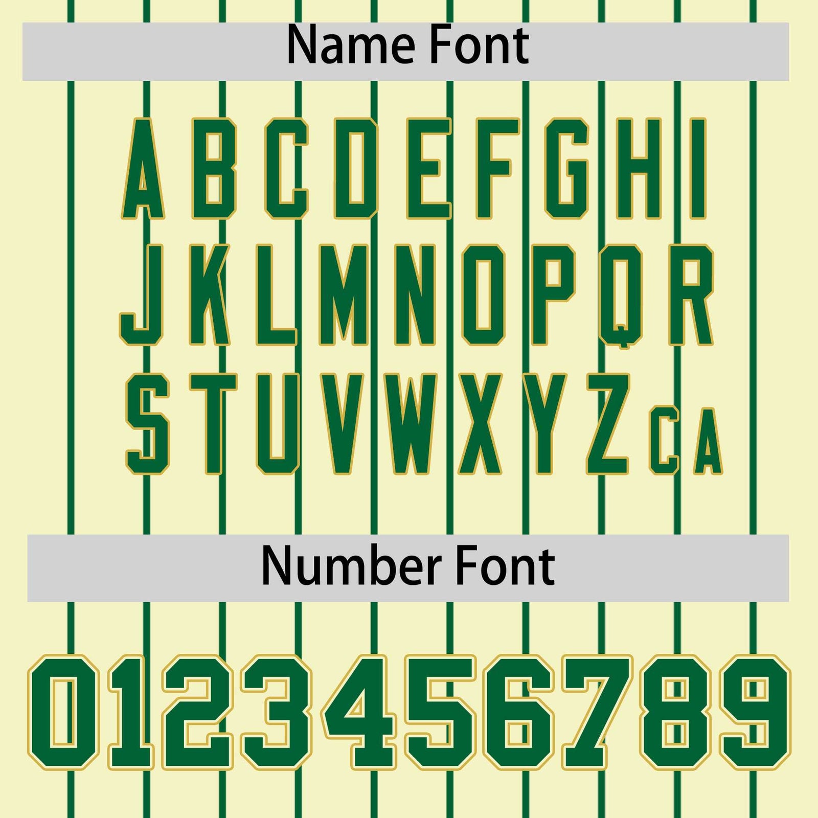 Custom Cream Kelly Green Stripe Fashion Sleeves Gradient Authentic Baseball Jersey