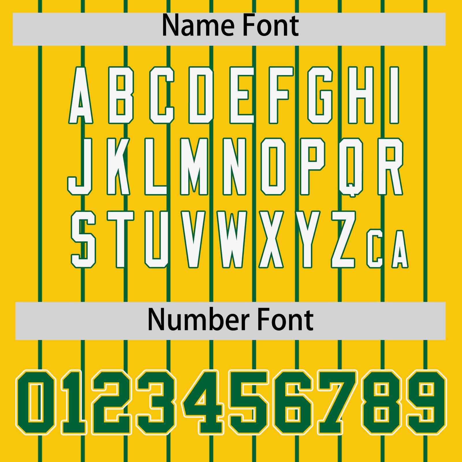 Custom Gold Kelly Green Stripe Fashion Sleeves Gradient Authentic Baseball Jersey