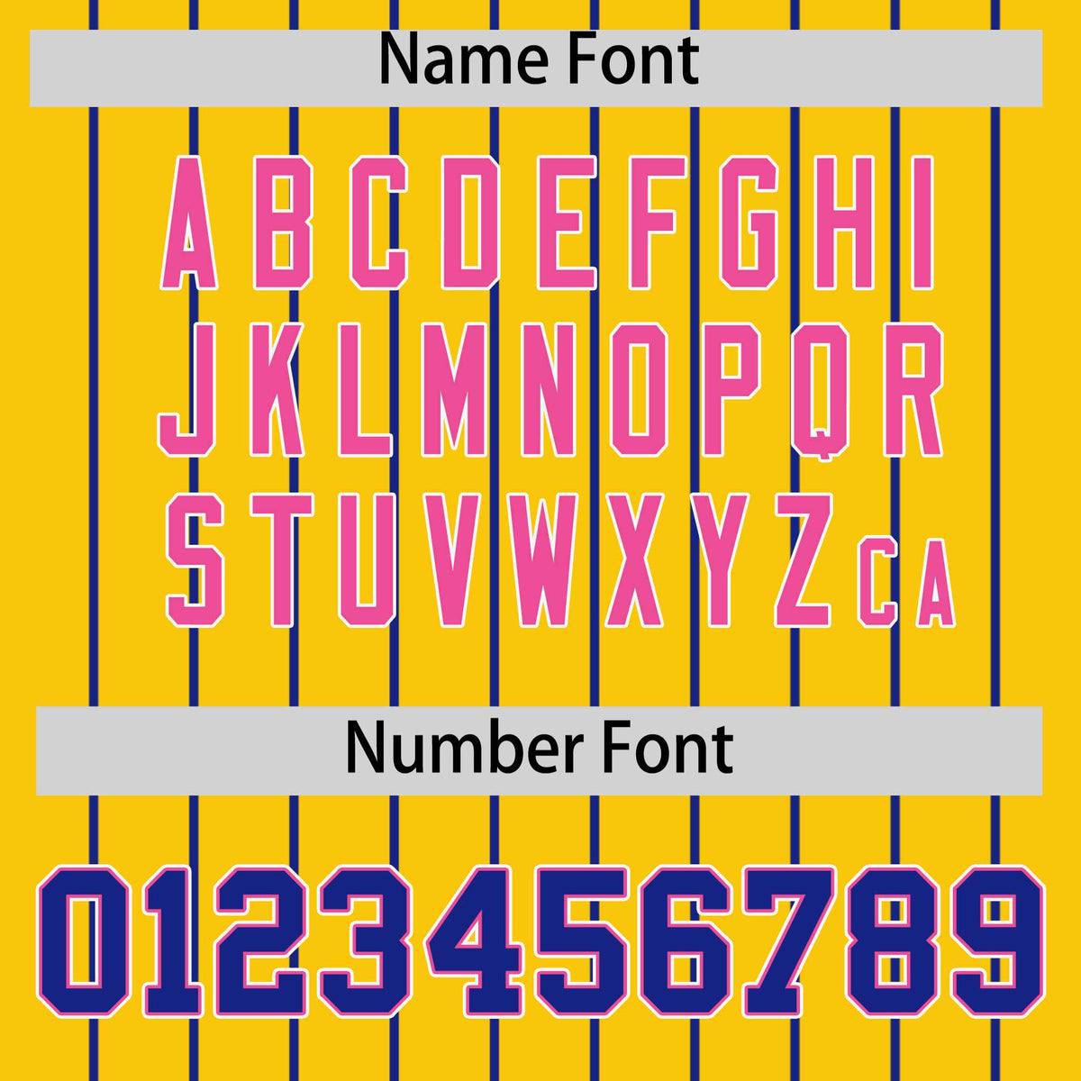 Custom Gold Royal Stripe Fashion Sleeves Gradient Authentic Baseball Jersey