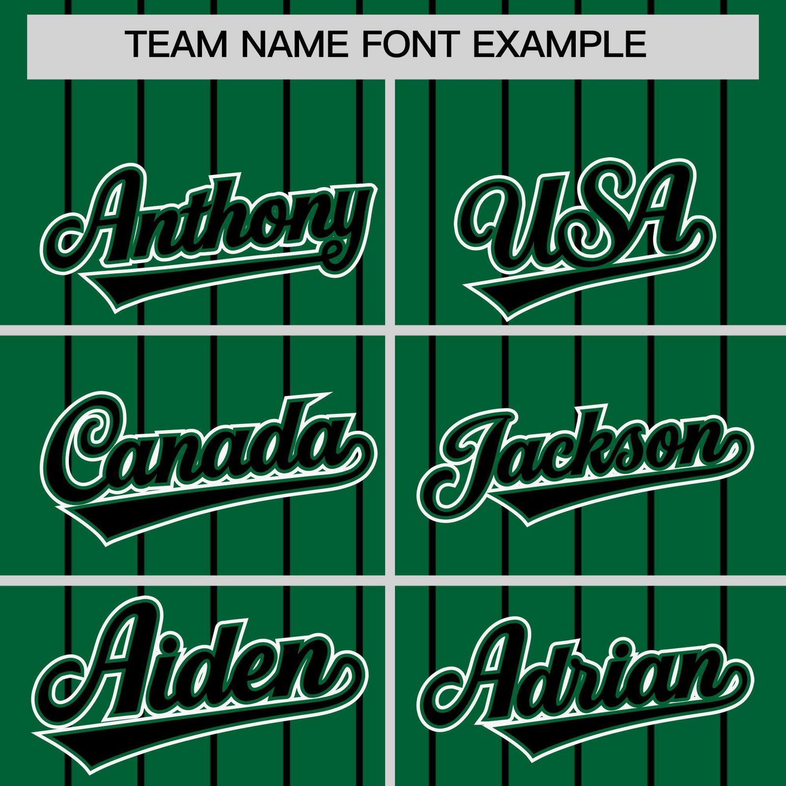 Custom Kelly Green Black Stripe Fashion Sleeves Gradient Authentic Baseball Jersey